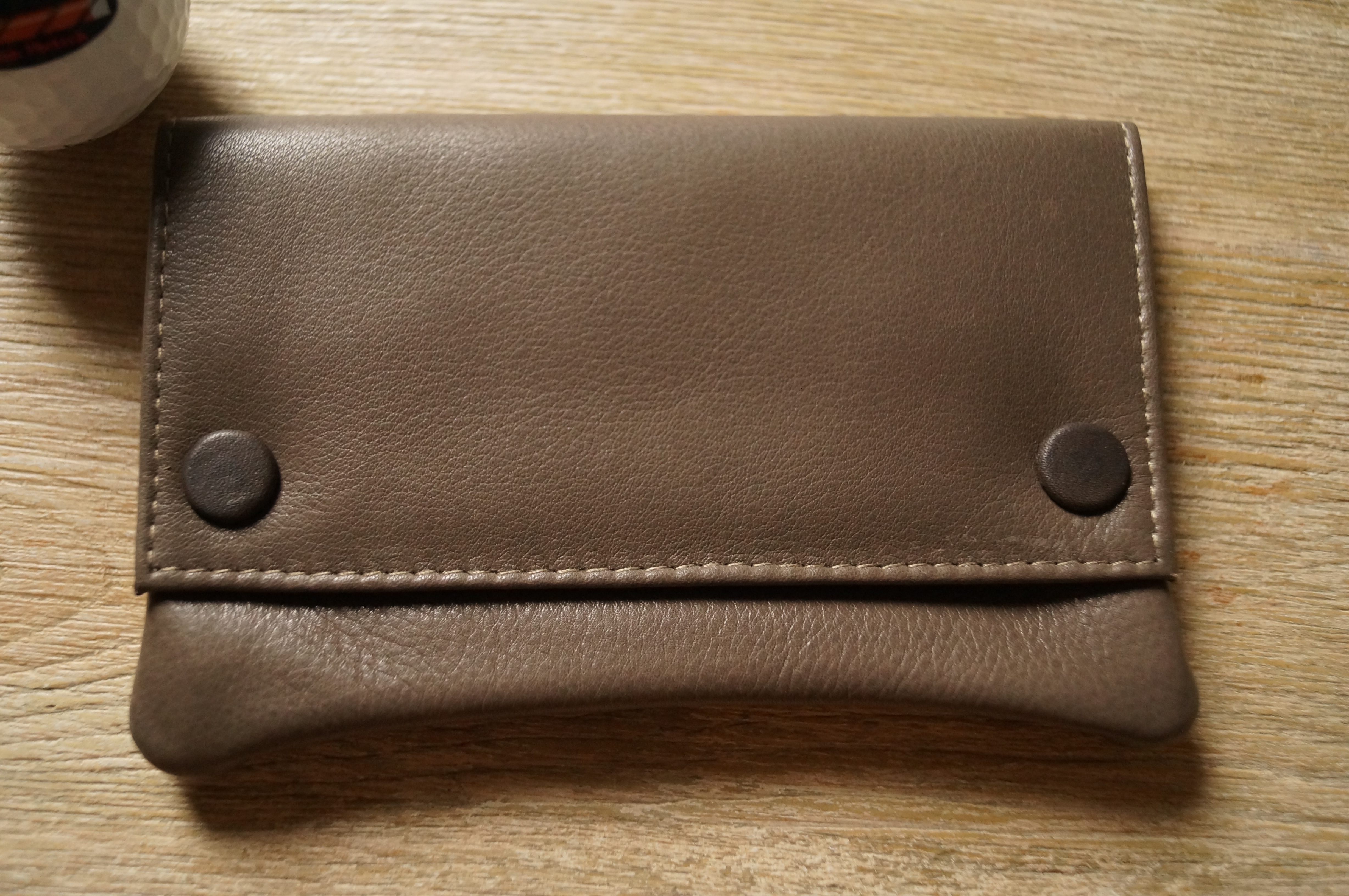 Sonderposten: Tabaktasche Leder - Braun