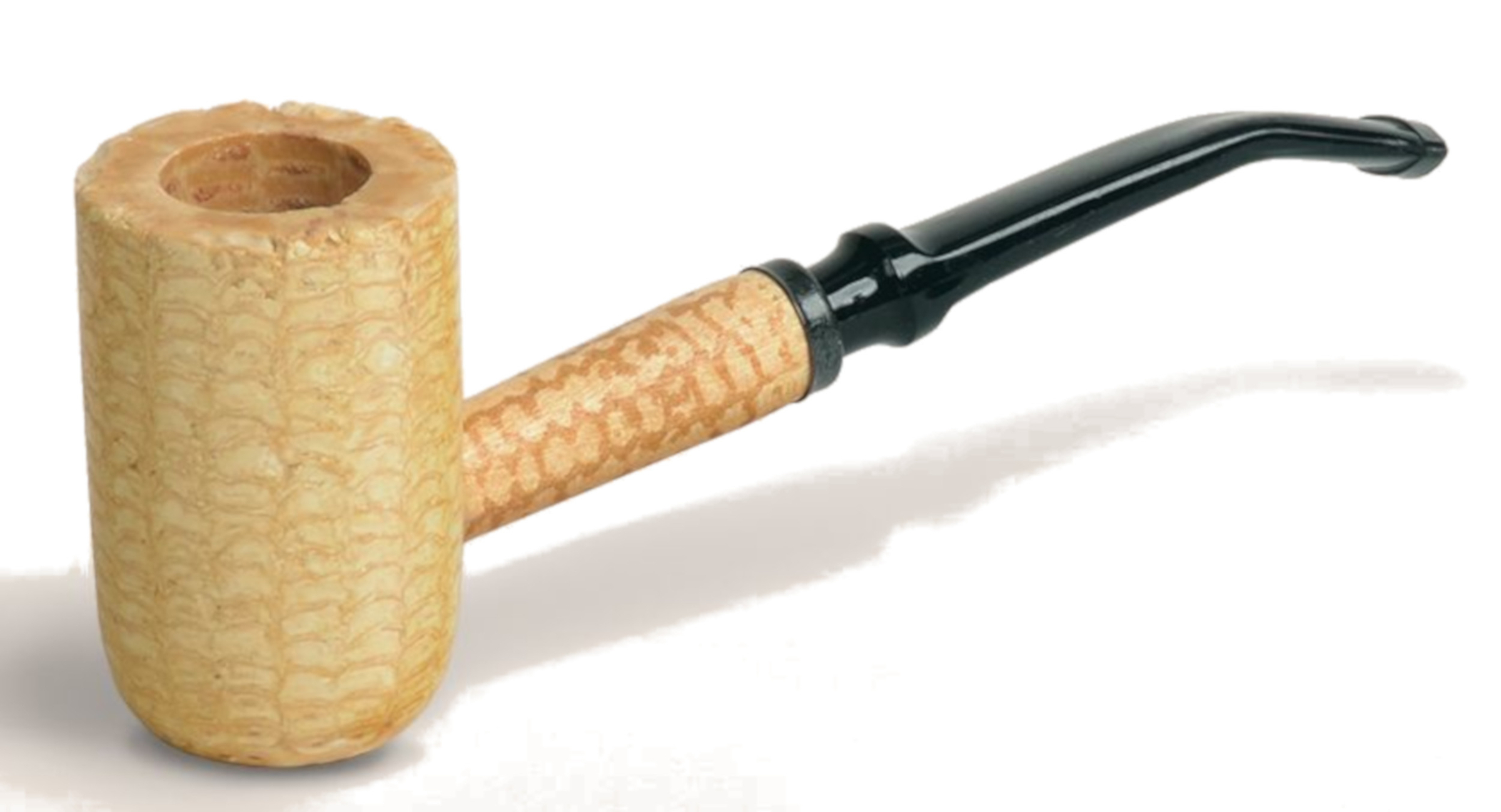Original Missouri Qualitäts Corncob Pfeife - 5th Avenue Diplomat Corn Cob Pipe