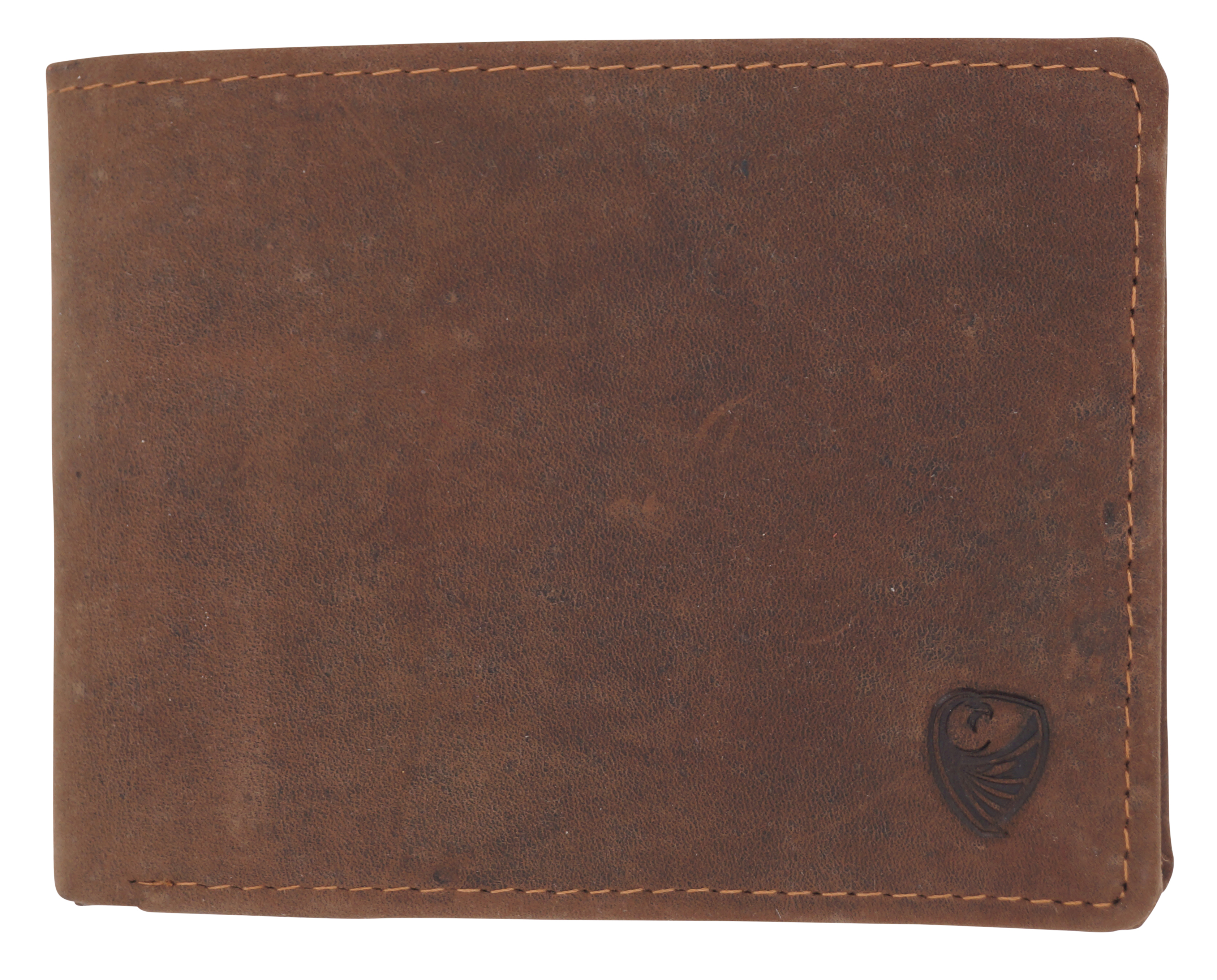 GERMANUS Geldbörse Portemonnaie aus Leder, Carlo für Kreditkarten, Scheine, Münzen