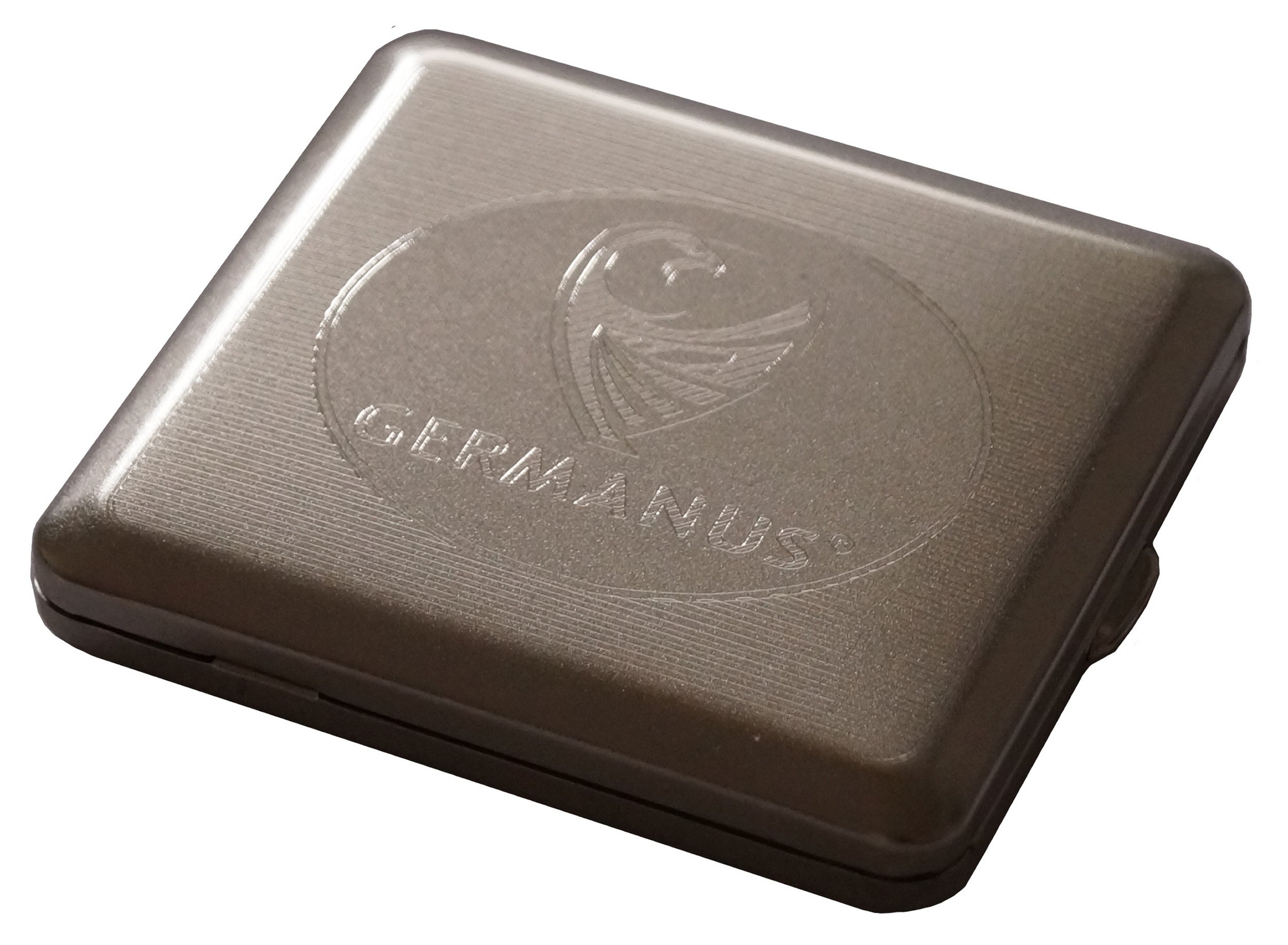 GERMANUS Cigarette Case - Made in Germany - GERMANUS Nickel Plated matte