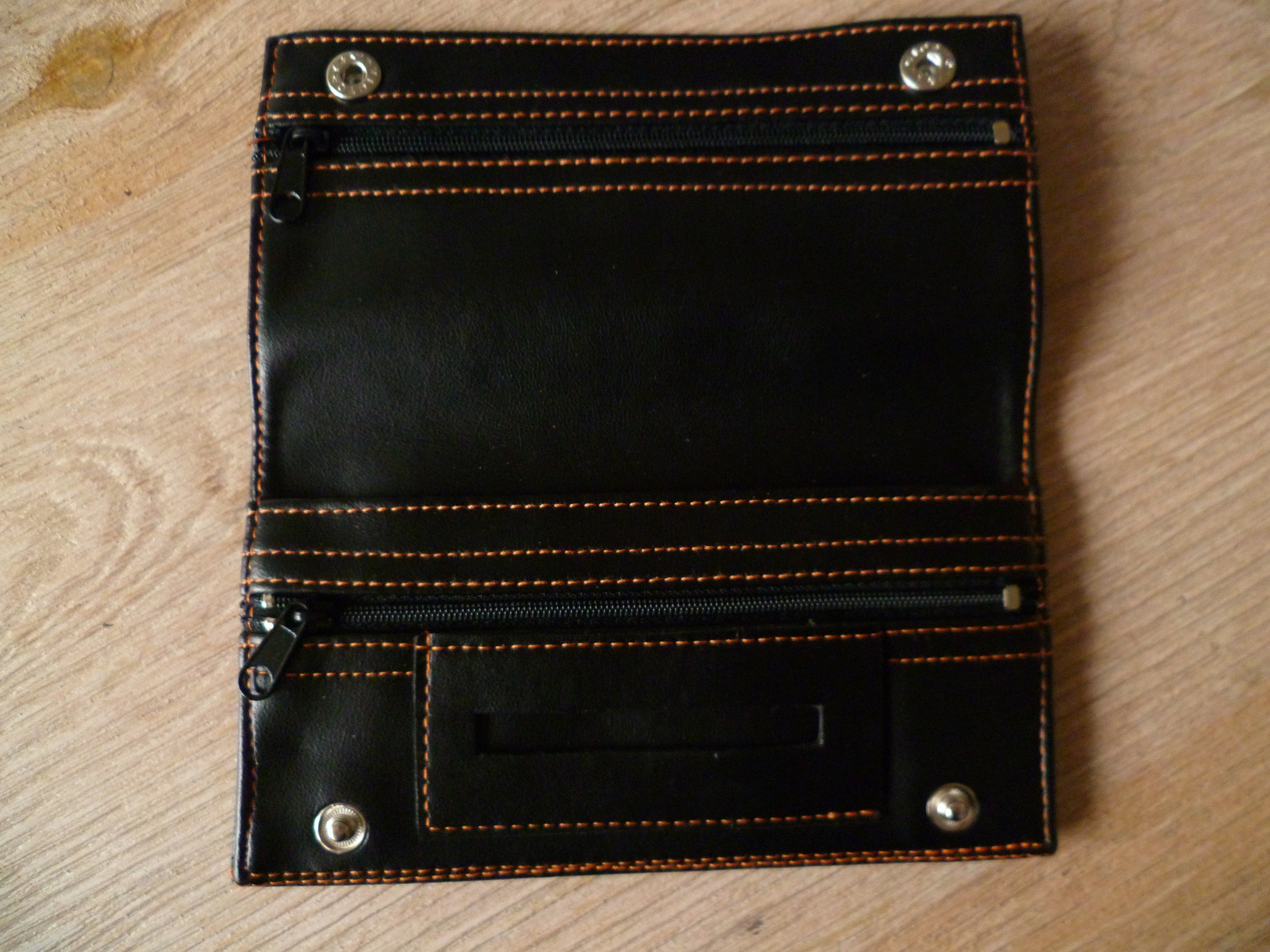 Tabaktasche in bunten Farben - Schwarz