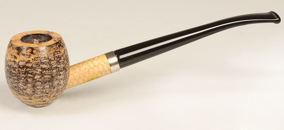 Original Missouri Qualitäts Corncob Pfeife - Shape: Cobbit Shire, Bent