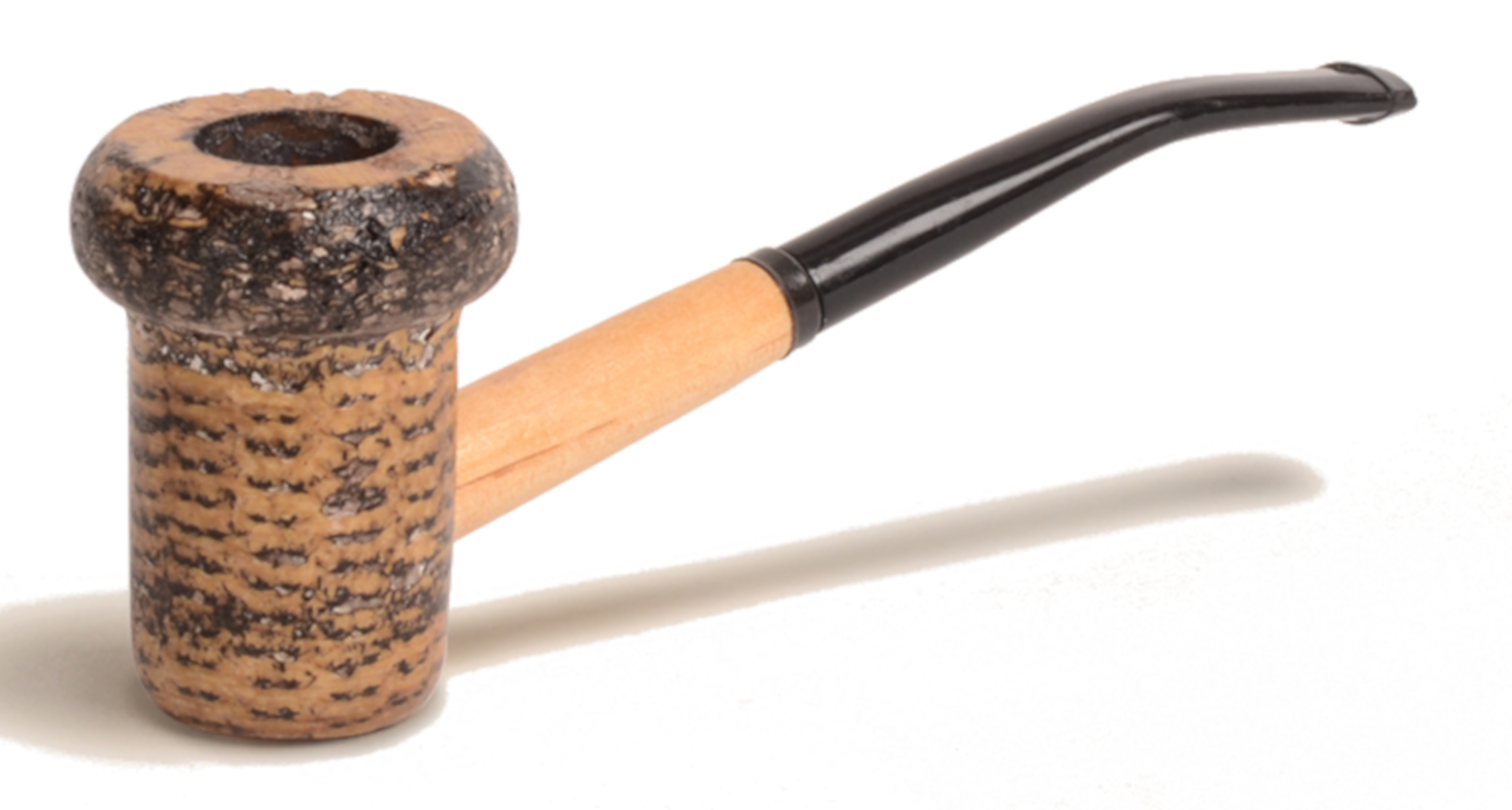 Original Missouri Quality Corncob Pipe - Shape: Patriot Bent
