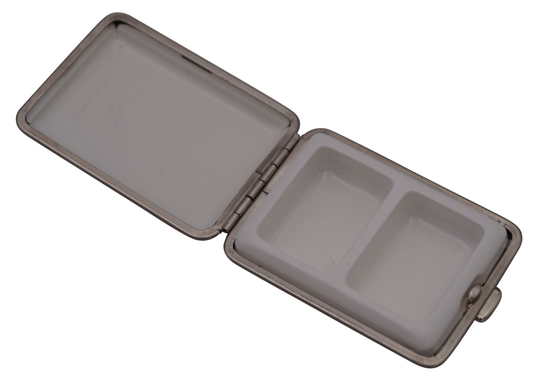 GERMANUS Etui für Tabak oder Pillen Tabletten, Pillendose - Deutsche Handarbeit, Made in Germany, Braunes Leder