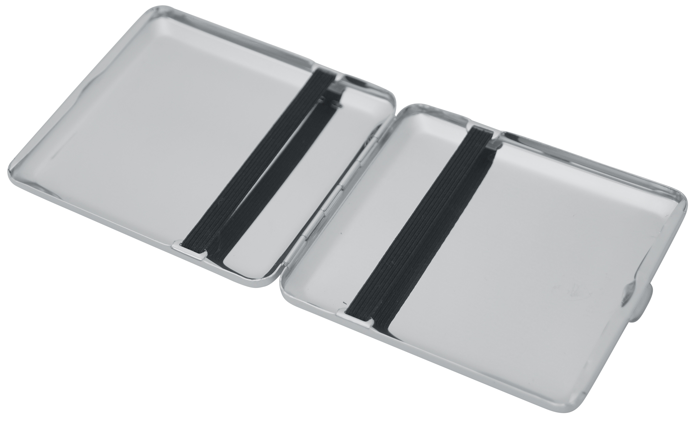 GERMANUS Zigaretten Etui - Echt Silber - Made in Germany - Design Punkt
