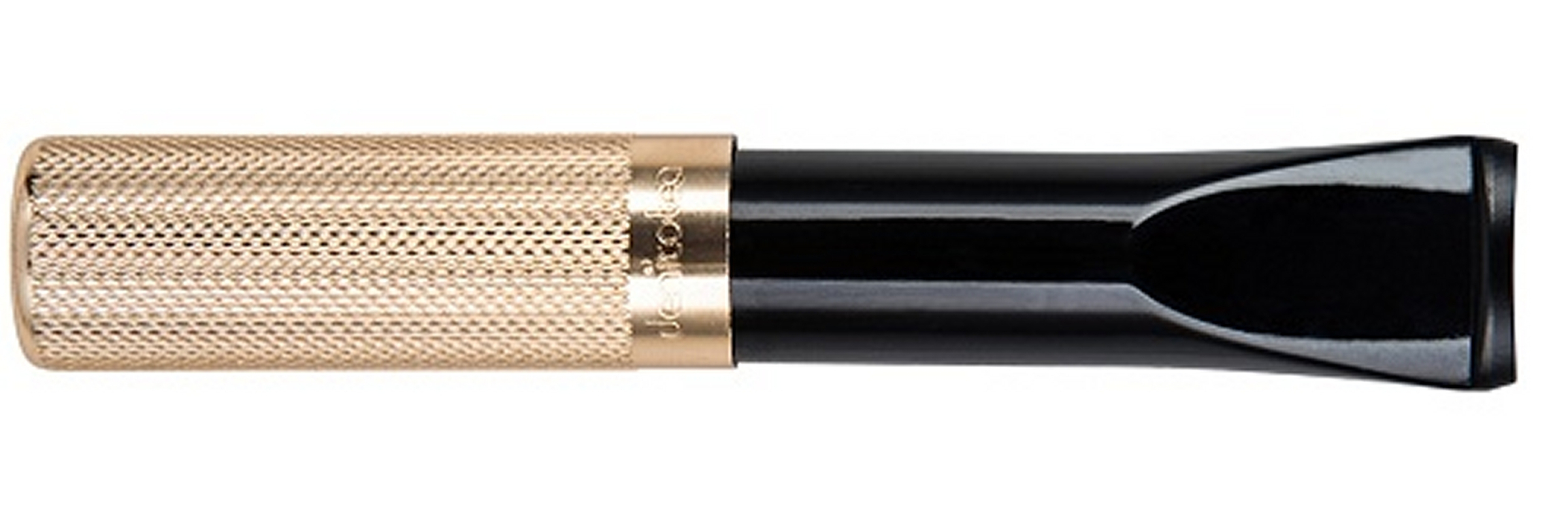 Denicotea 20266 Zigaretten Spitze Automatik, Gold, Sattel