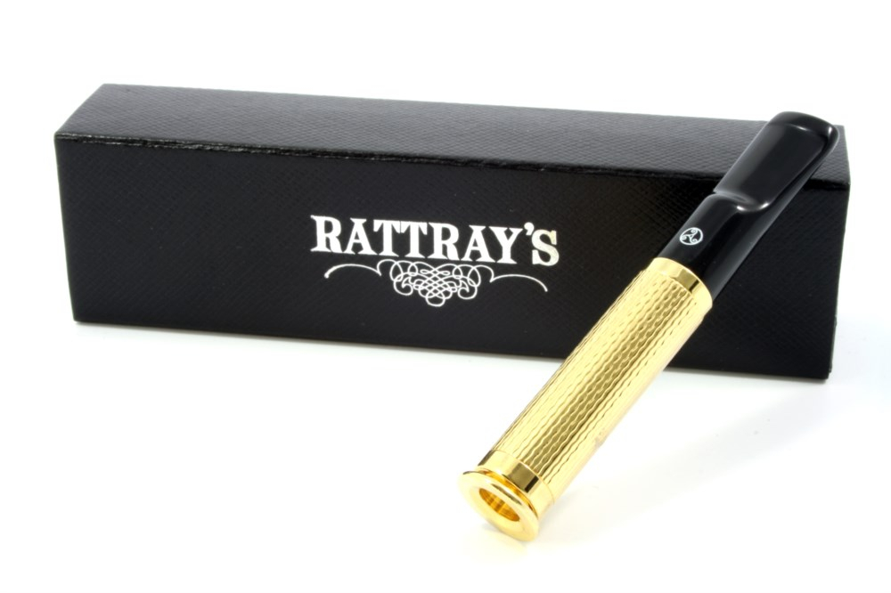 Rattray's Tuby Gold Zigarettenspitze für normale und Slim Zigaretten