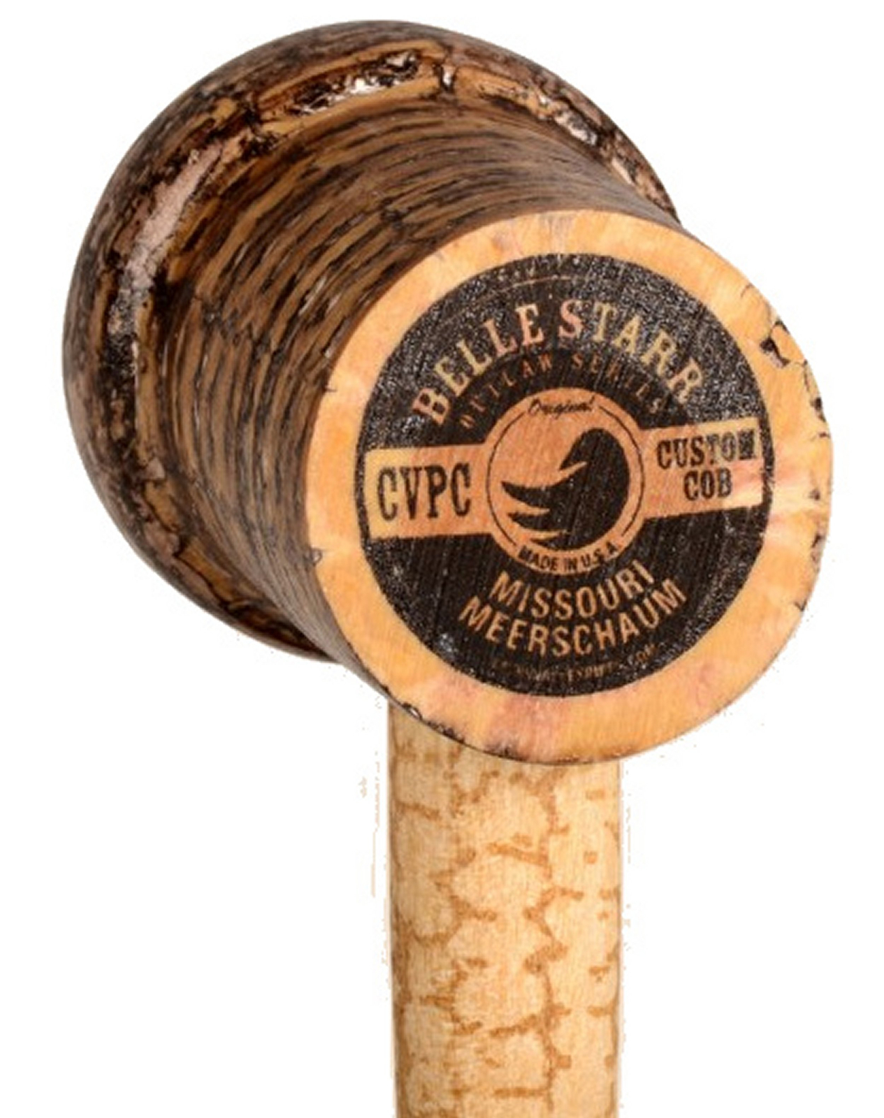 Original Missouri Qualitäts Corncob Pfeife - Shape: Outlaw Series - Belle Starr