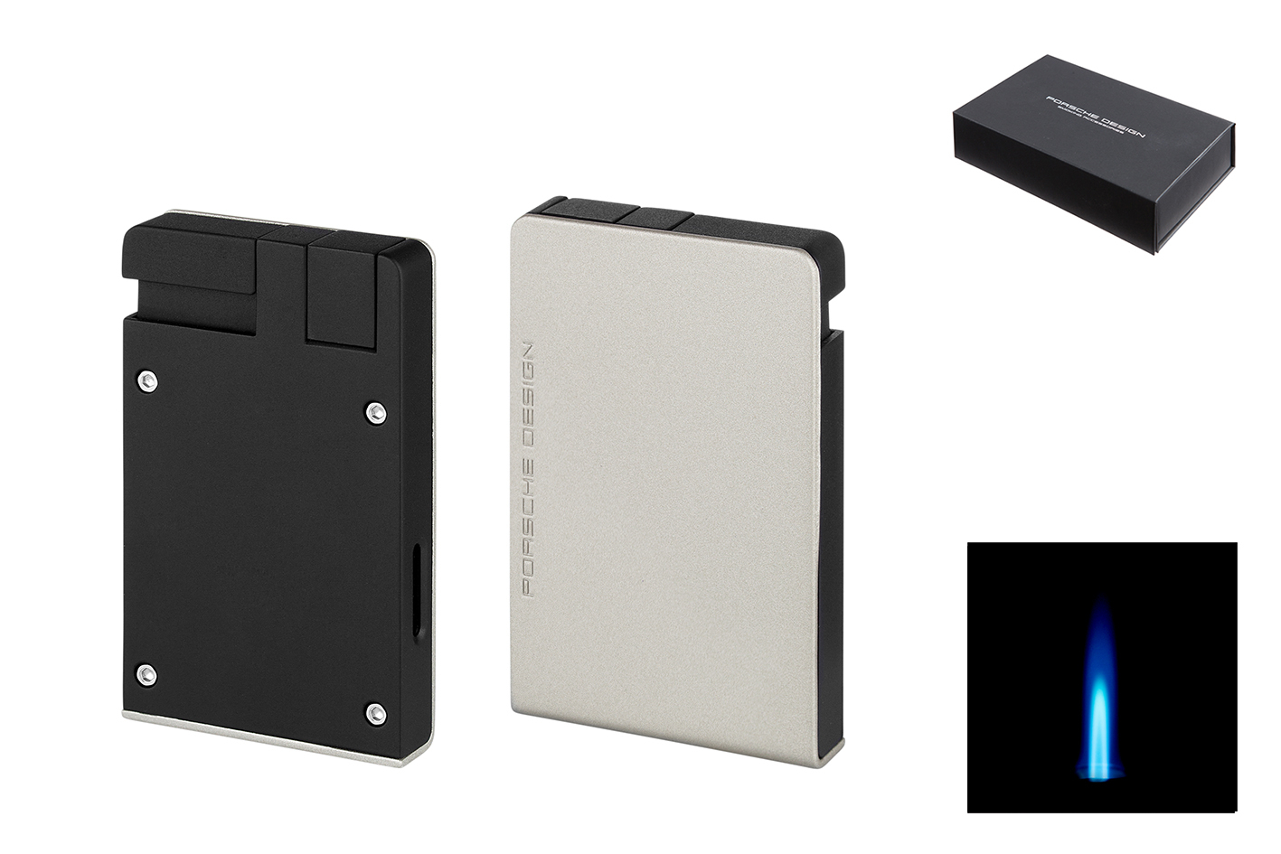 Porsche Design Jetflame Feuerzeug P3639 für Zigarren oder Zigaretten