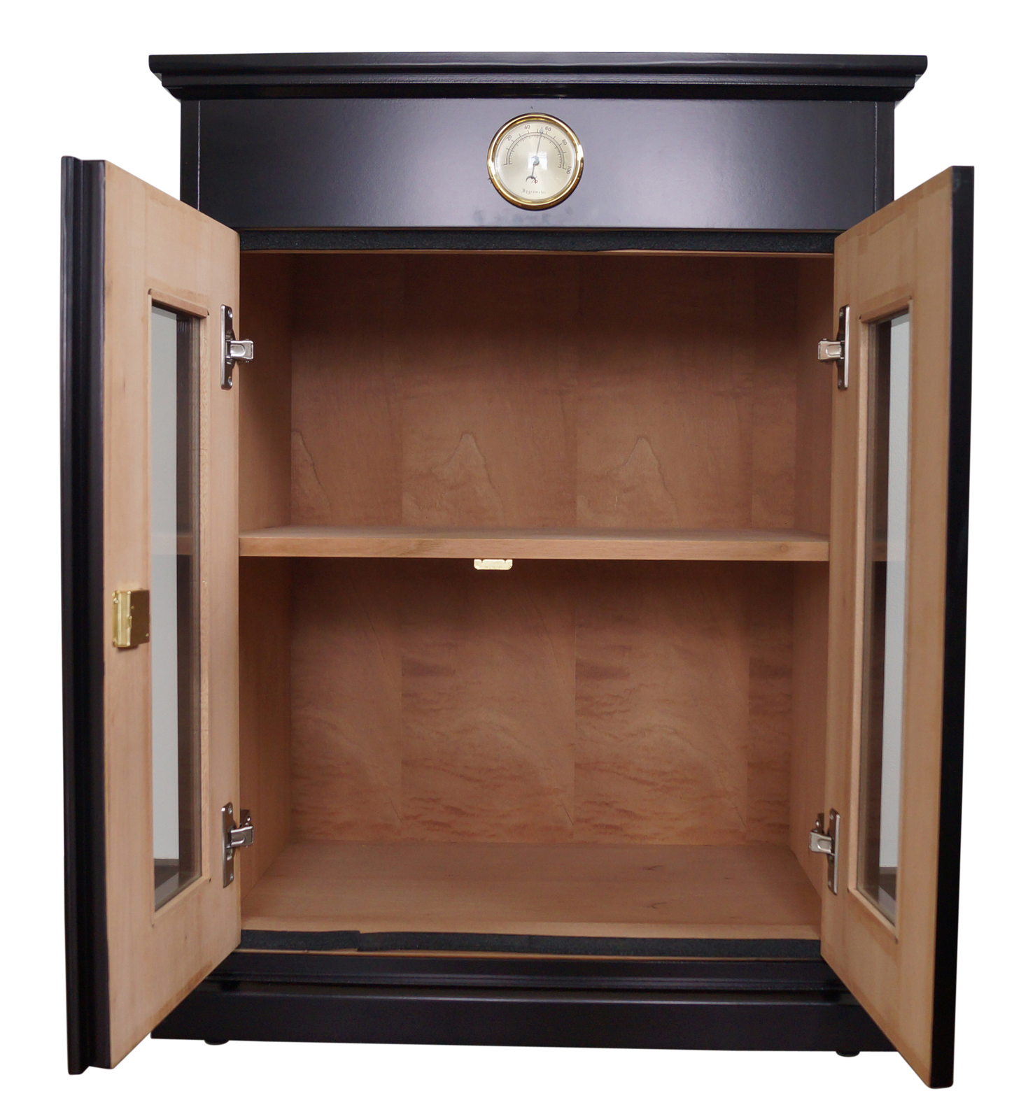 GERMANUS® Zigarren Kommoden Schrank Humidor No. 2 für ca 50 Zigarrenkisten mit GERMANUS Befeuchter