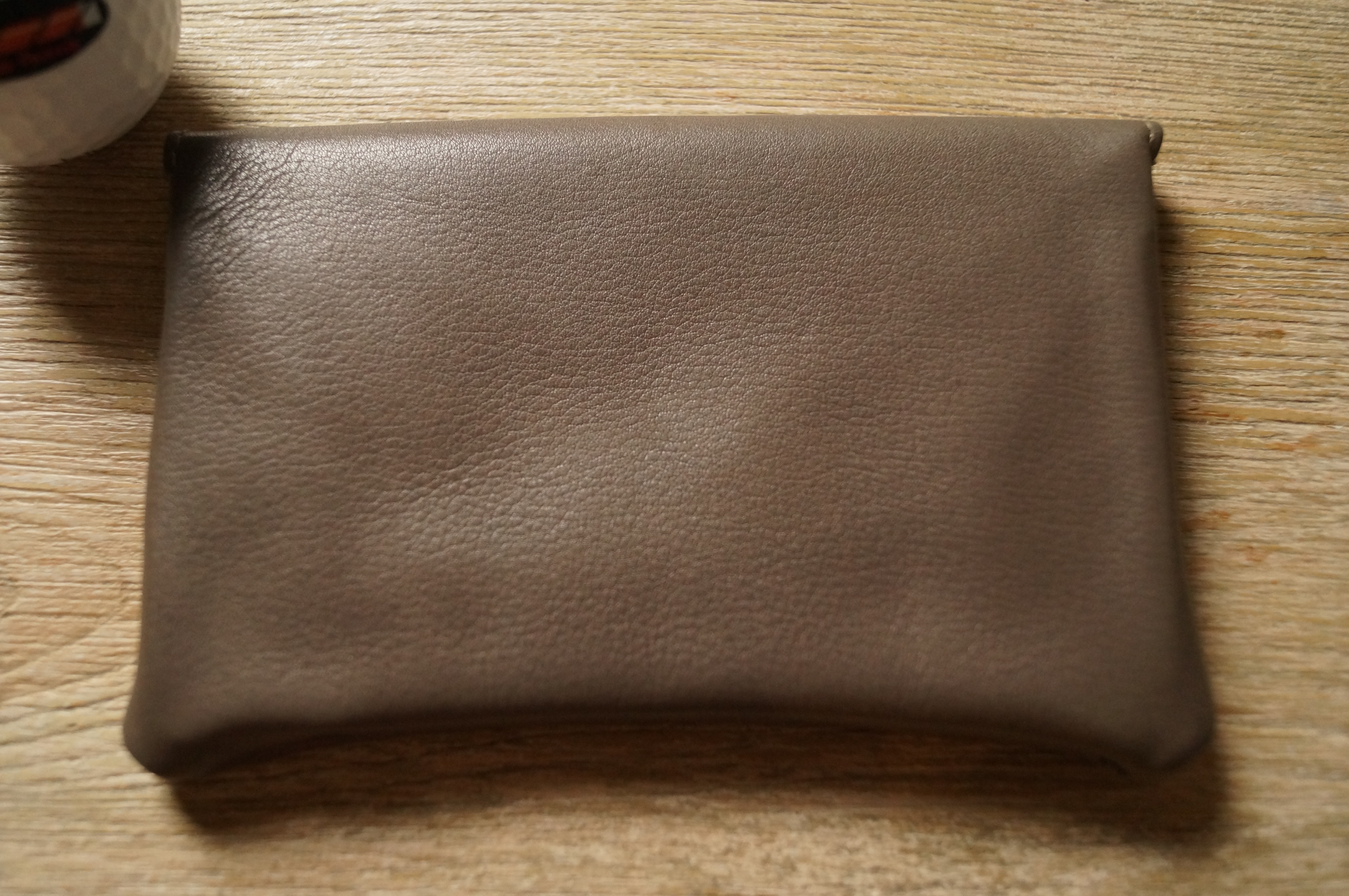 Sonderposten: Tabaktasche Leder - Braun