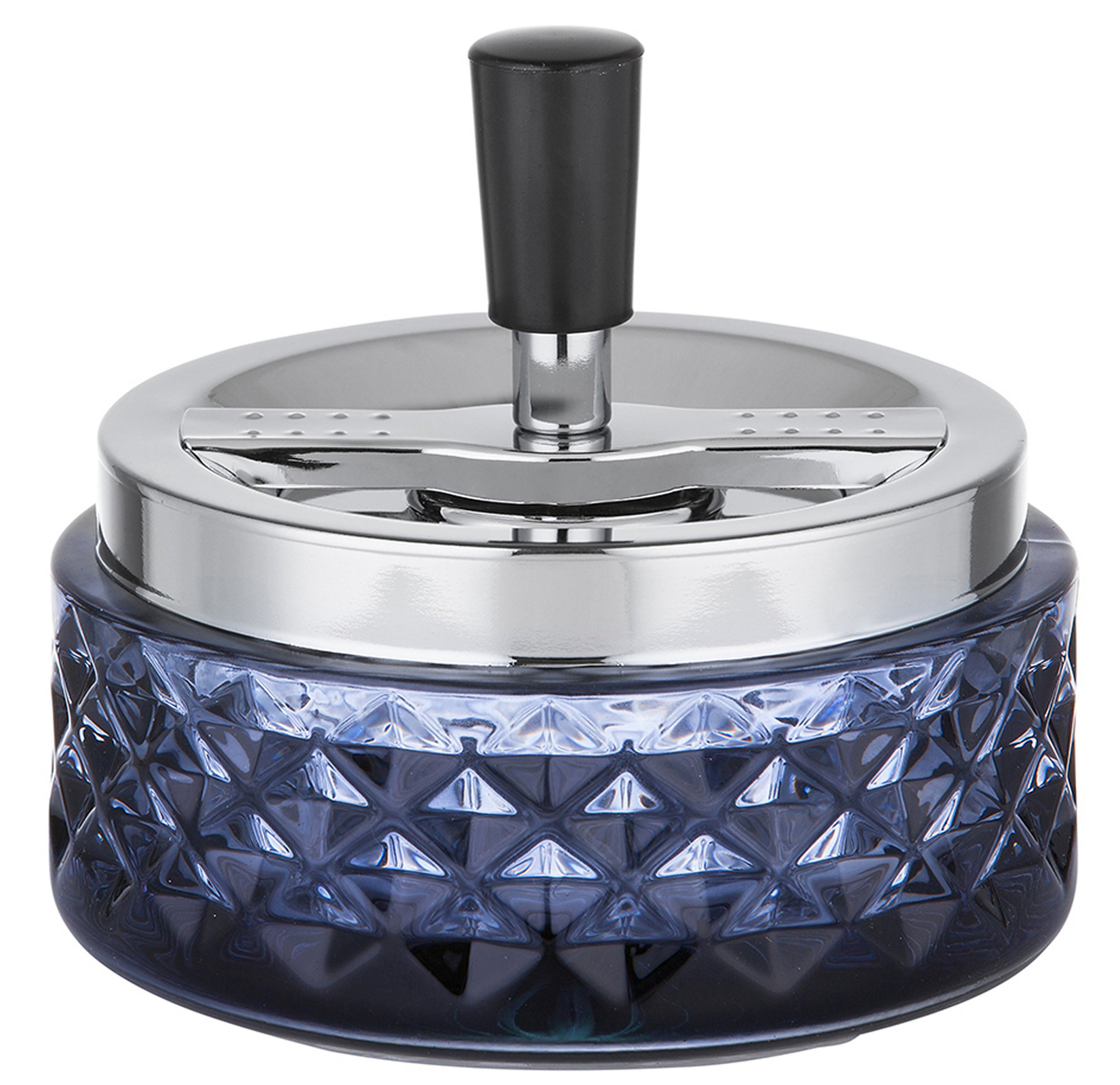 Ashtray with Rotatable Tray in Art Déco Style Ashtray with Rotatable Tray in Art Déco Style