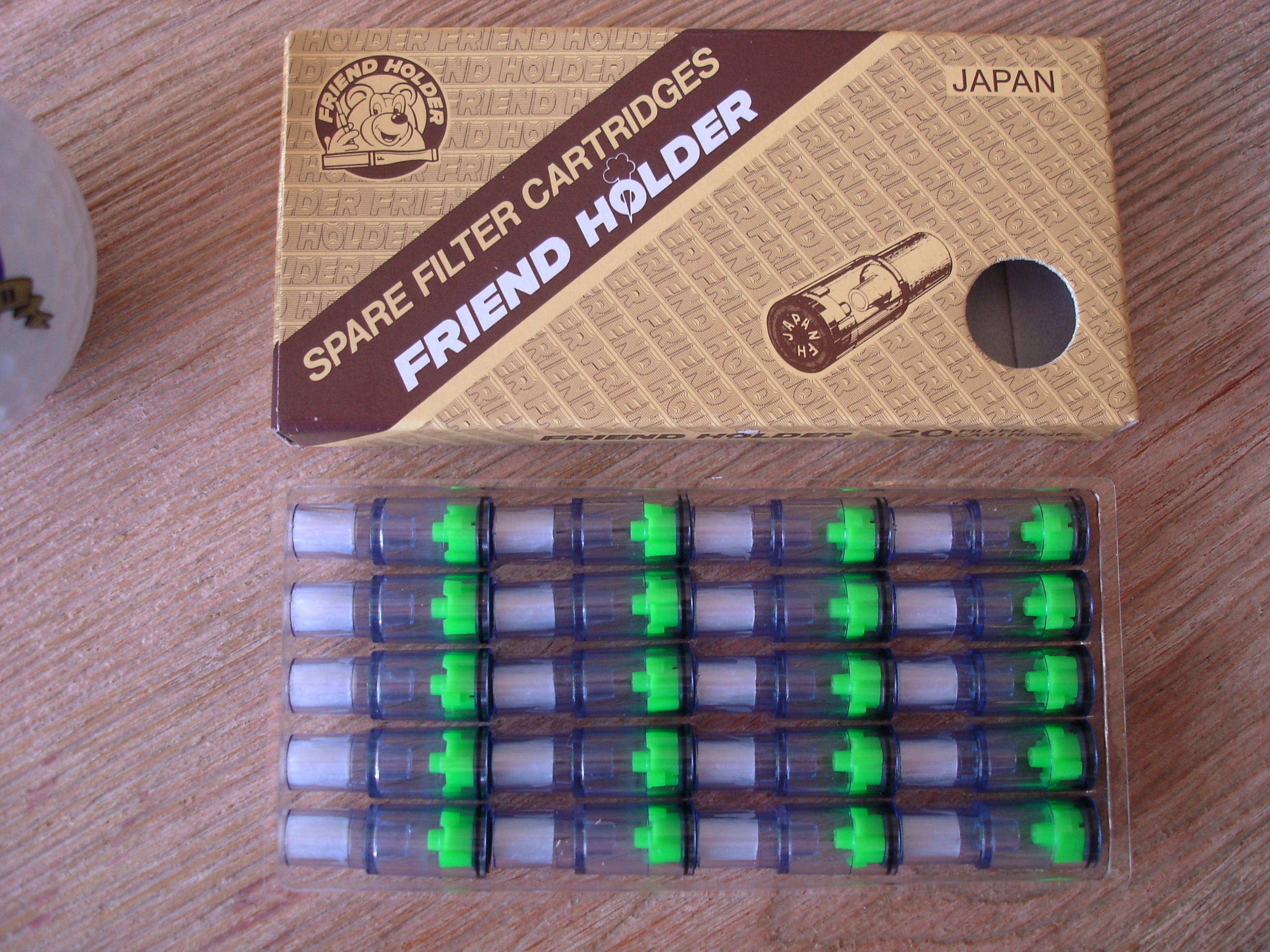 Friend Holder Filter für Zigaretten Spitze, 24x20 Filter, 1 Karton