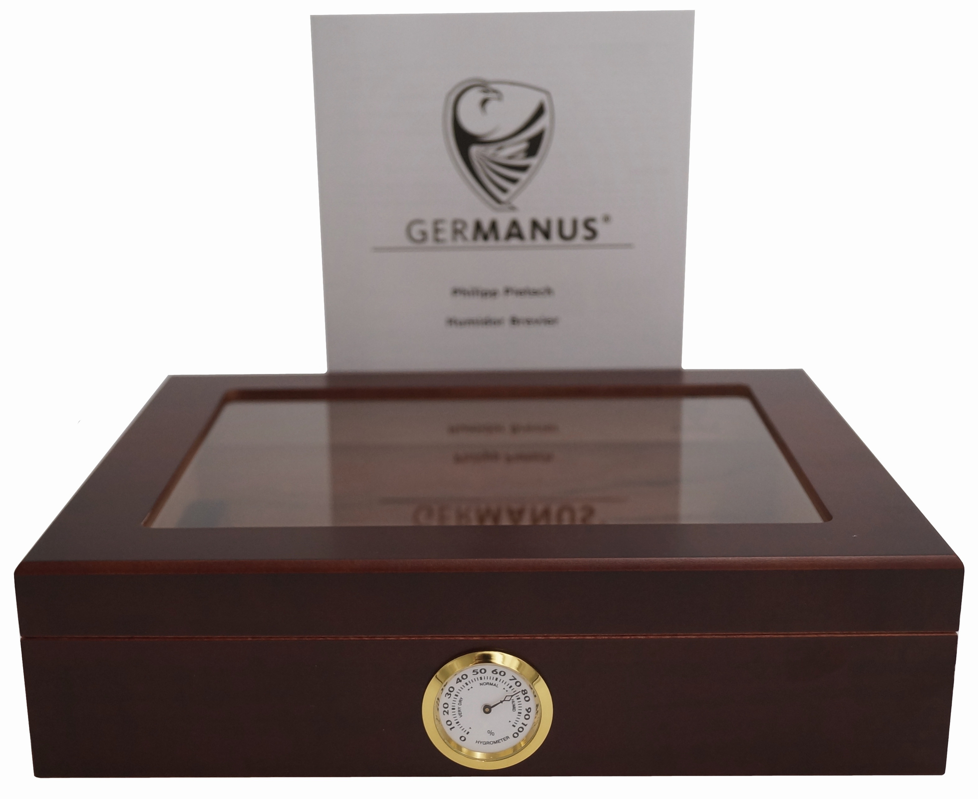 GERMANUS Humidor Mensalla Classic für ca. 30 Zigarren