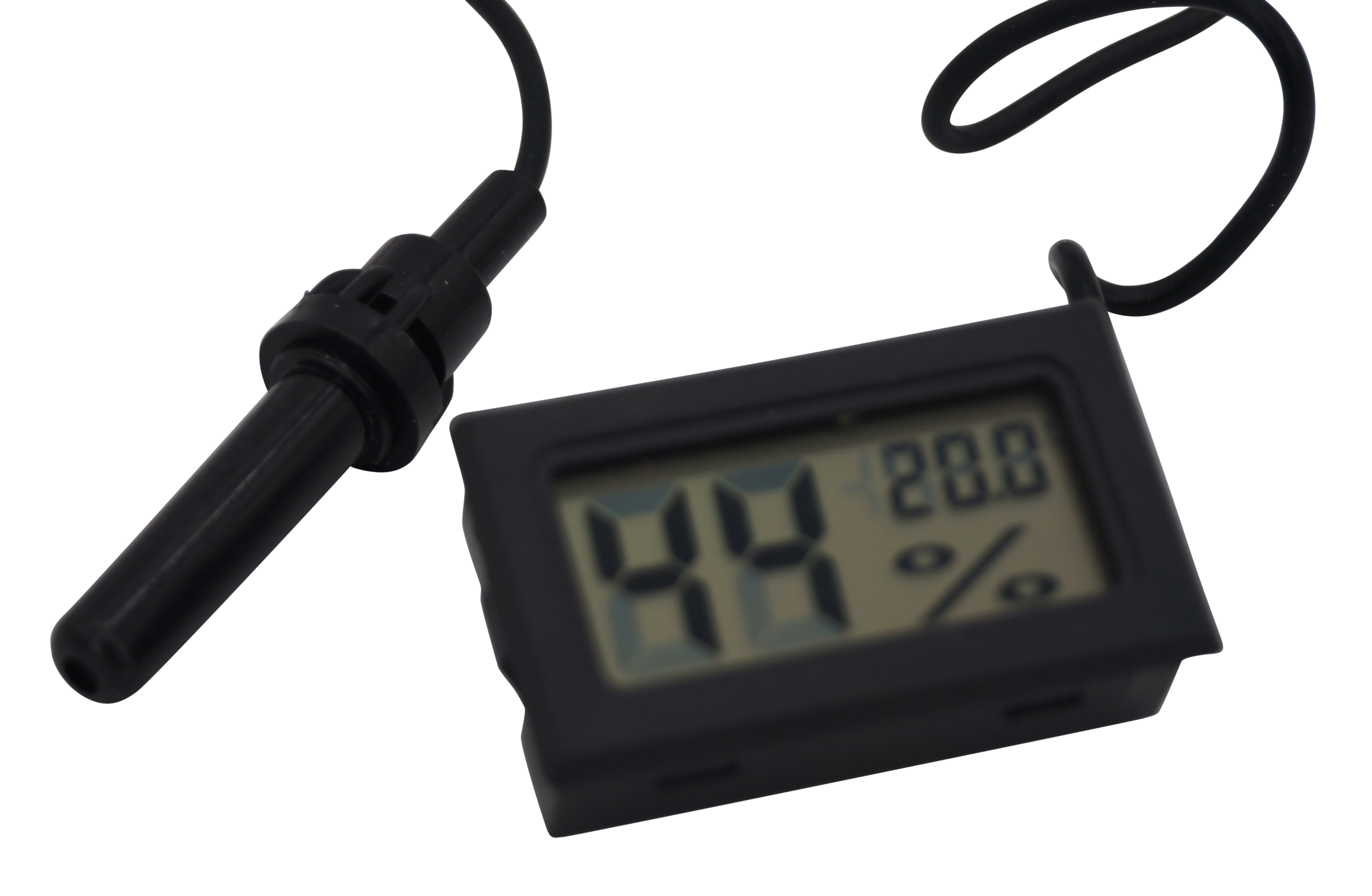 GERMANUS Digital Humidor Hygrometer mit Sensor Kabel
