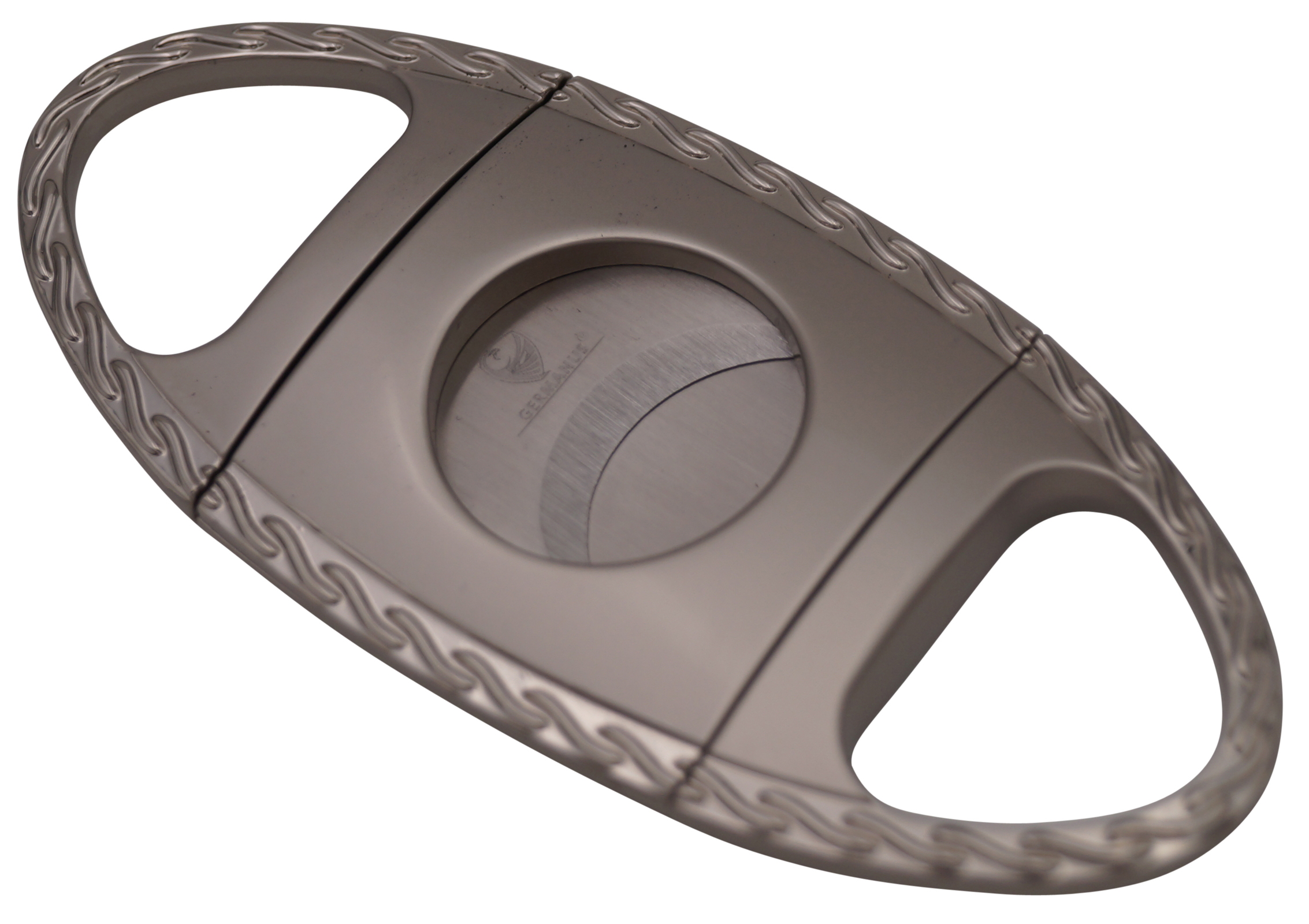 GERMANUS Cigar Cutter "Barock" Titan Grey