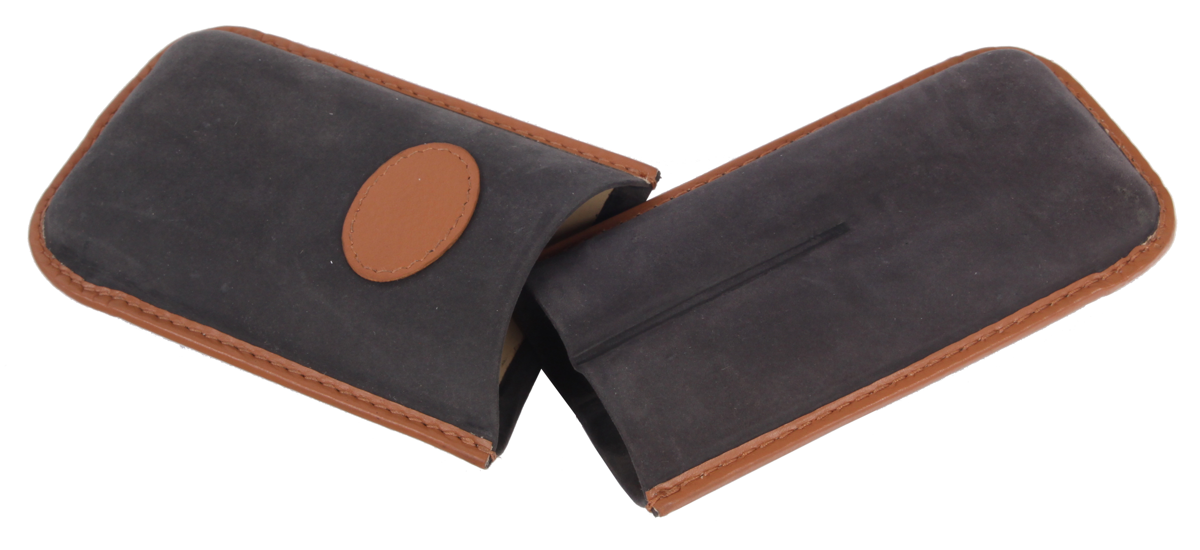 Cigar Case from leather, 2 Ct. - Robusto Cigar Case from leather, 2 Ct. - Robusto