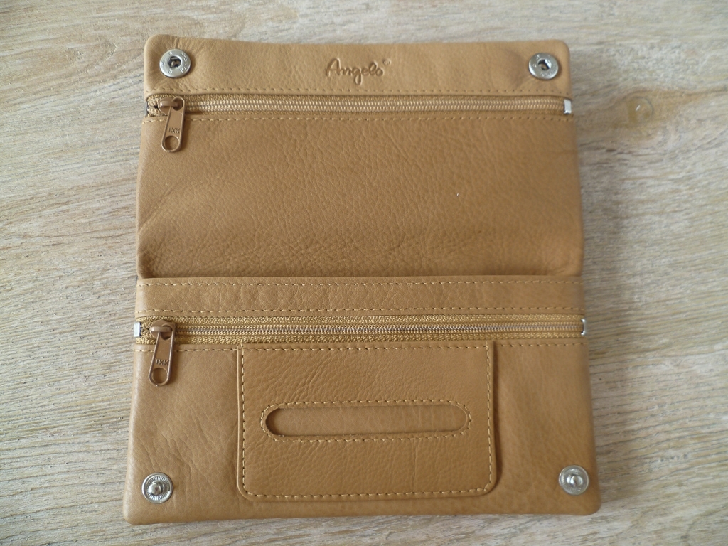 Leder Tabaktasche in Braun Modell Leder IV