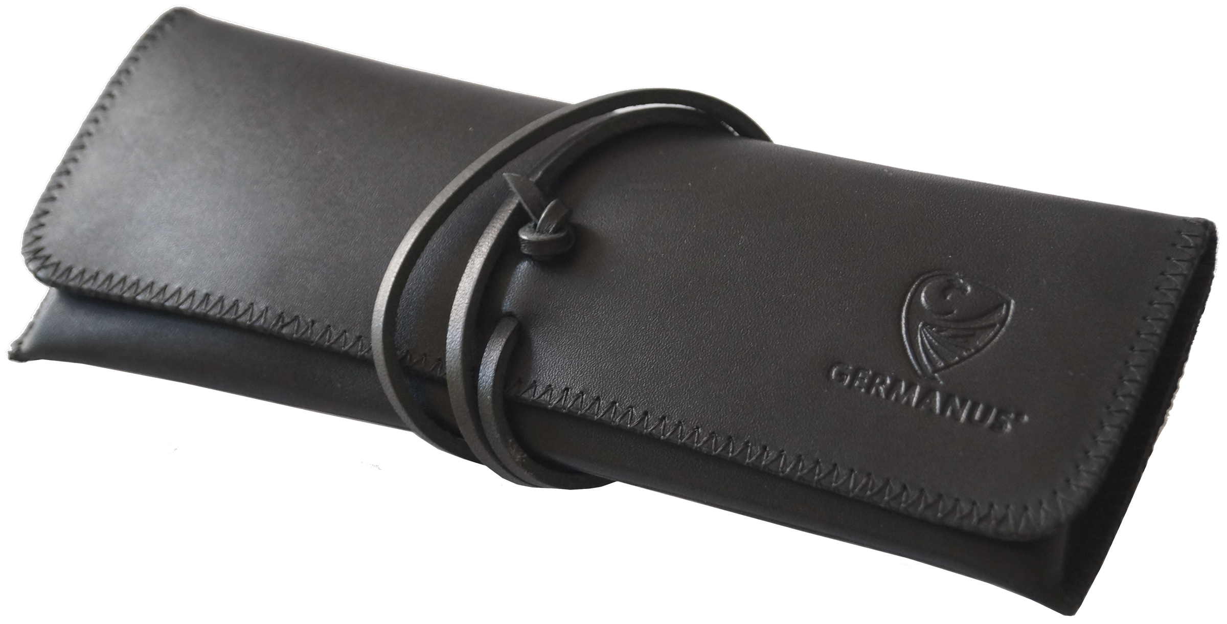 GERMANUS Furvus Schlamperl Federmäppchen - Made in EU - Strap
