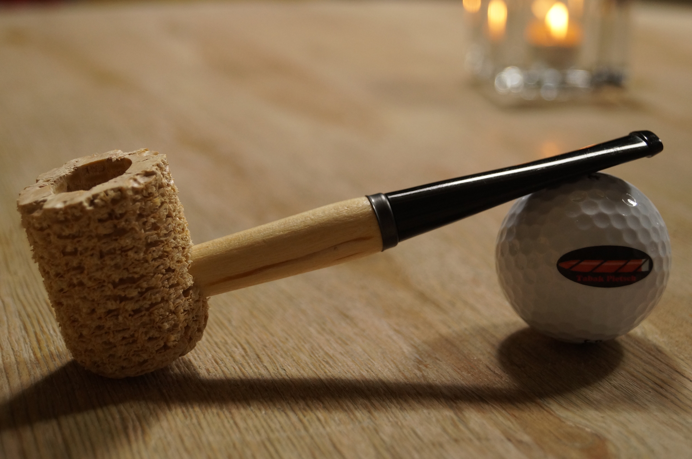 Original Missouri Qualitäts Corncob Pfeife - Shape: Classic 3, Billiard