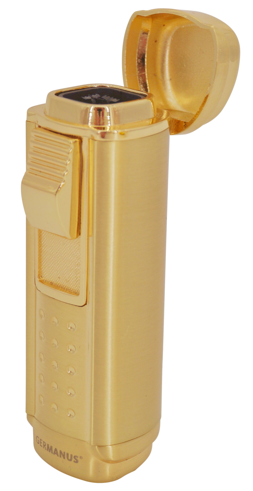 GERMANUS Jetflame Feuerzeug "The Stick I" für Zigarre in Gold