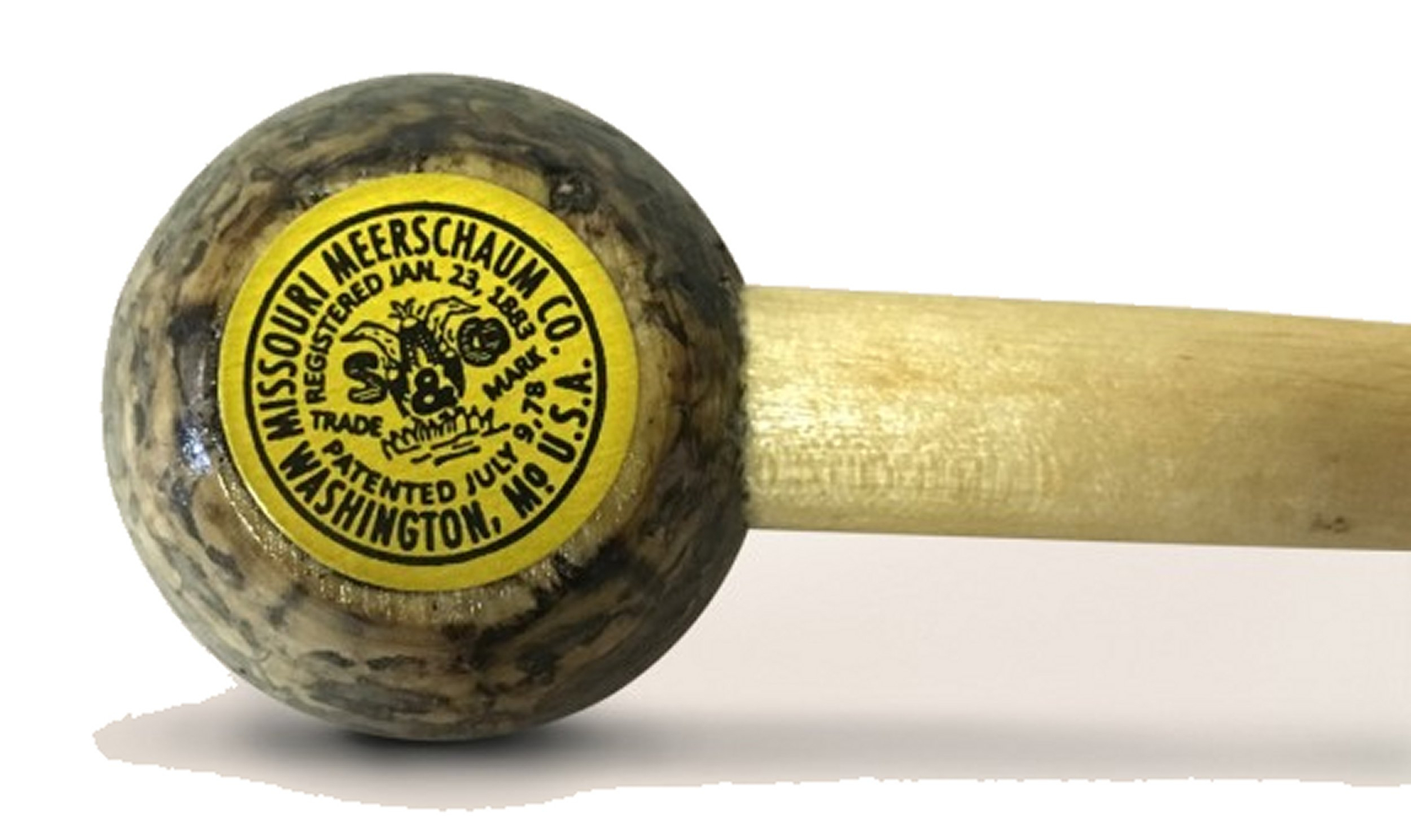 Original Missouri Qualitäts Corncob Pfeife - Shape: Little Devil Cutty