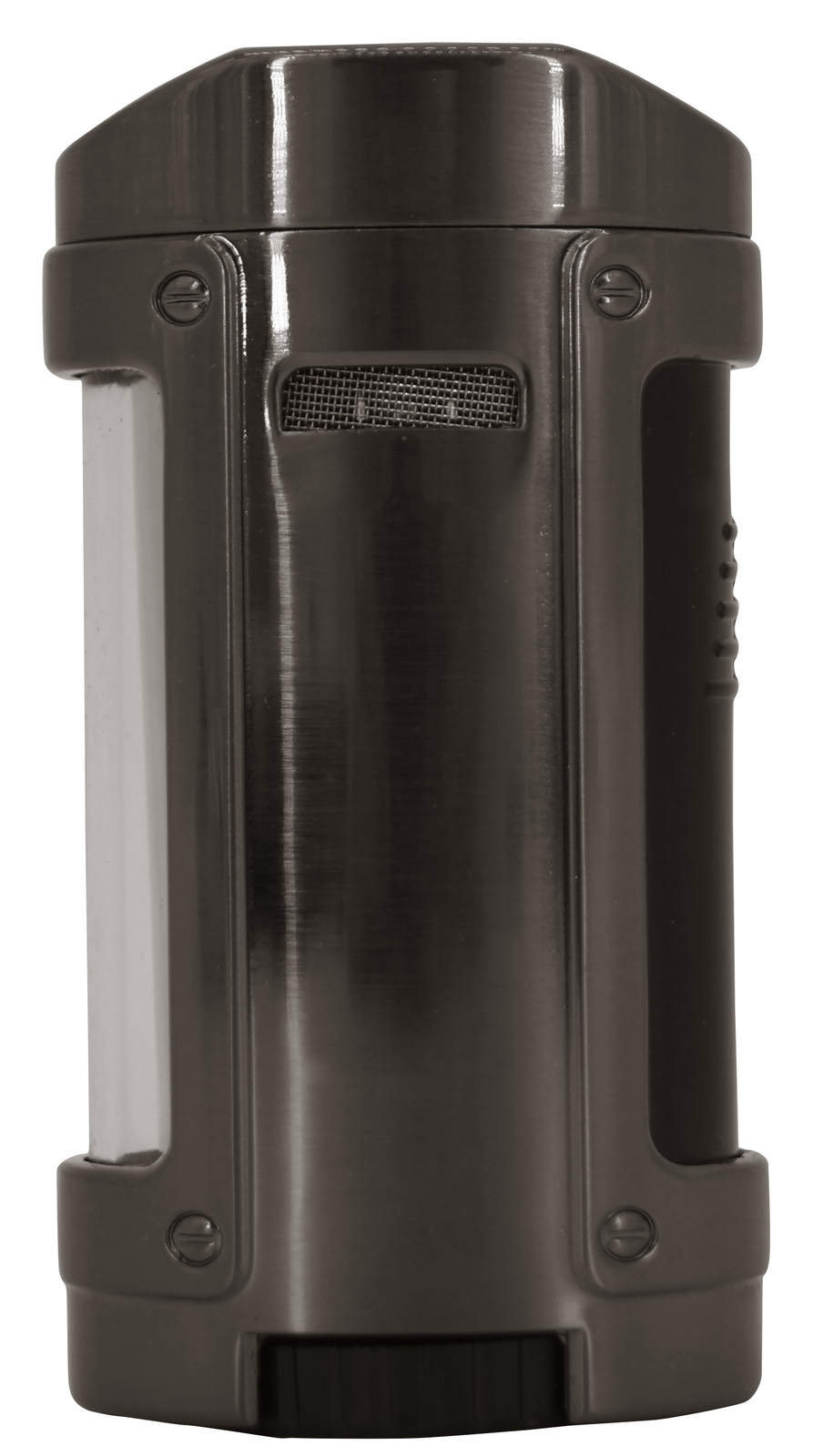 GERMANUS Jetflame Feuerzeug "Kaventsmann" für Zigarre in Silber