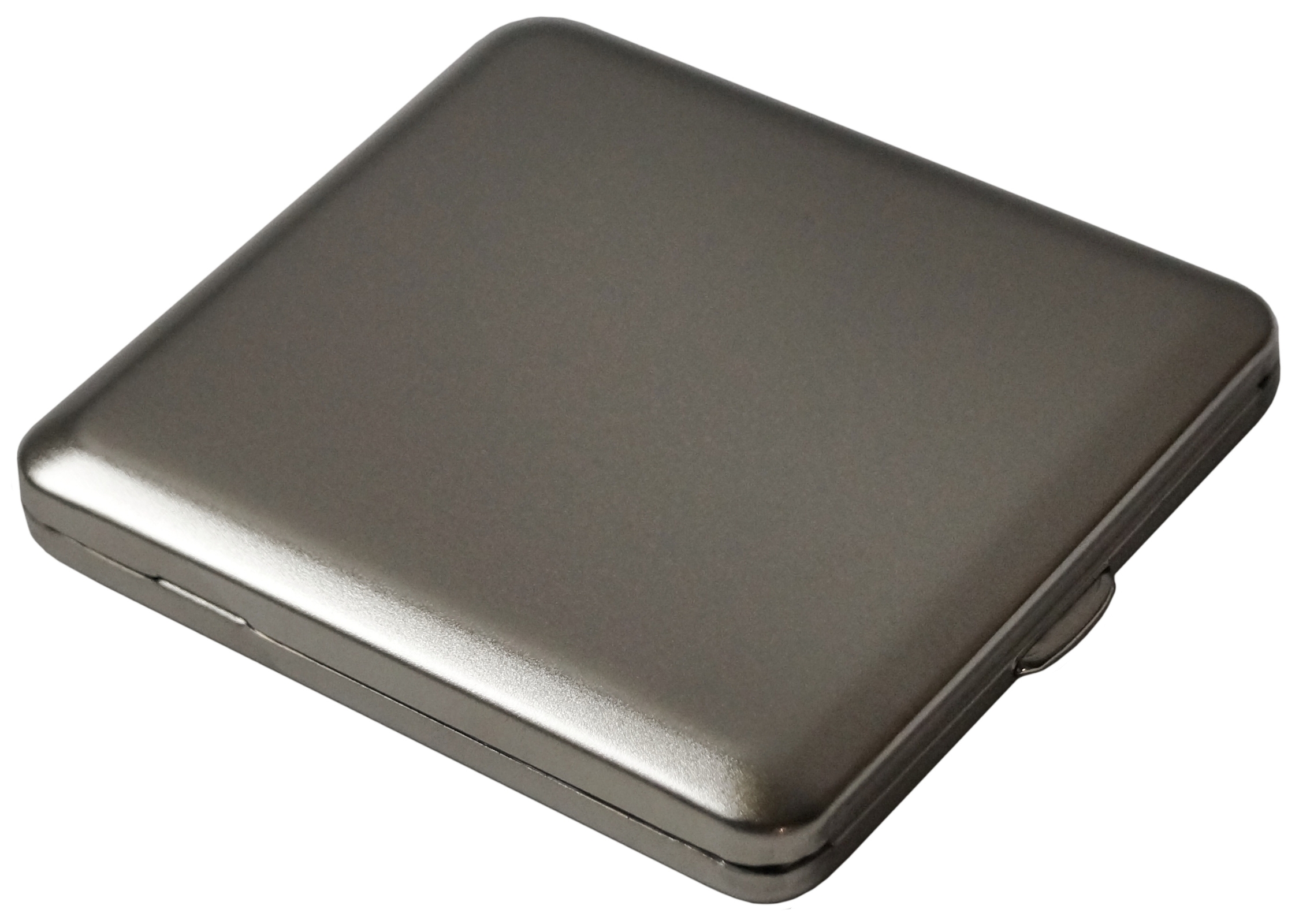 GERMANUS Cigarette Case - Made in Germany - Engravable Nickel Plated matte