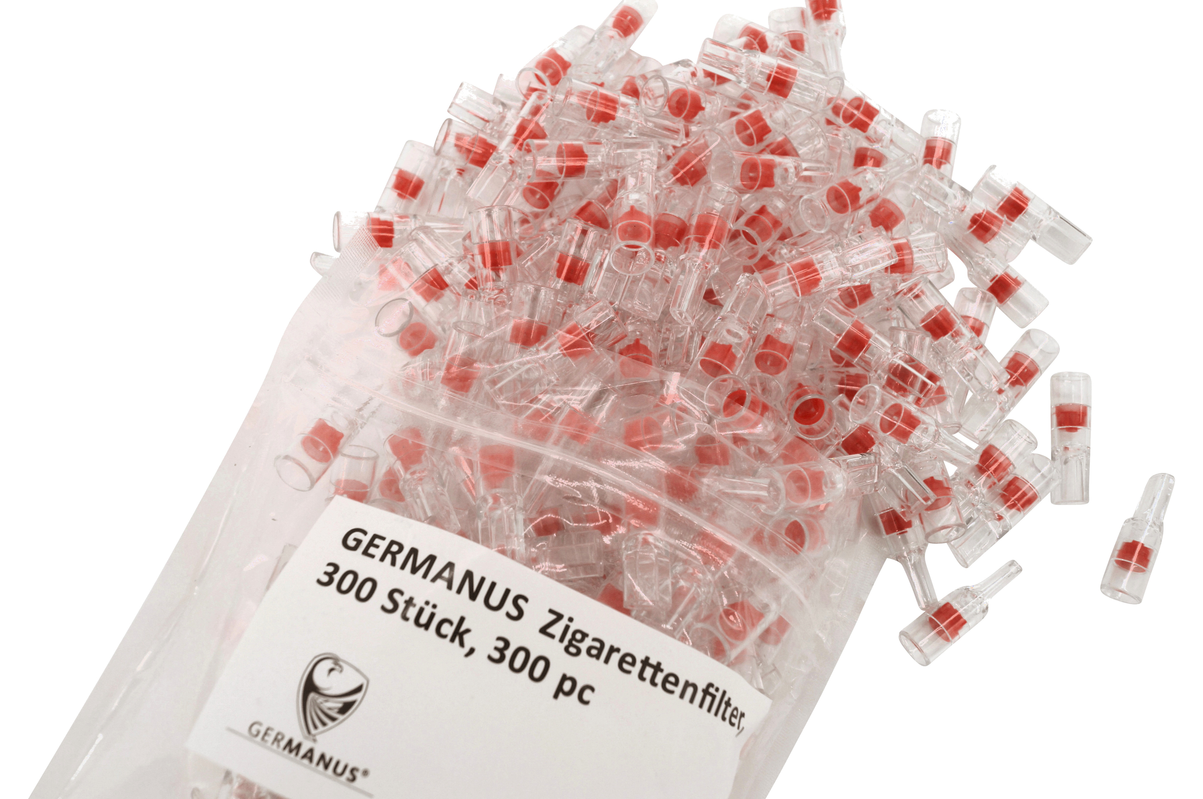 GERMANUS Mini Filter Spitze - Großpackung - Filterspitze Zigarettenfilter