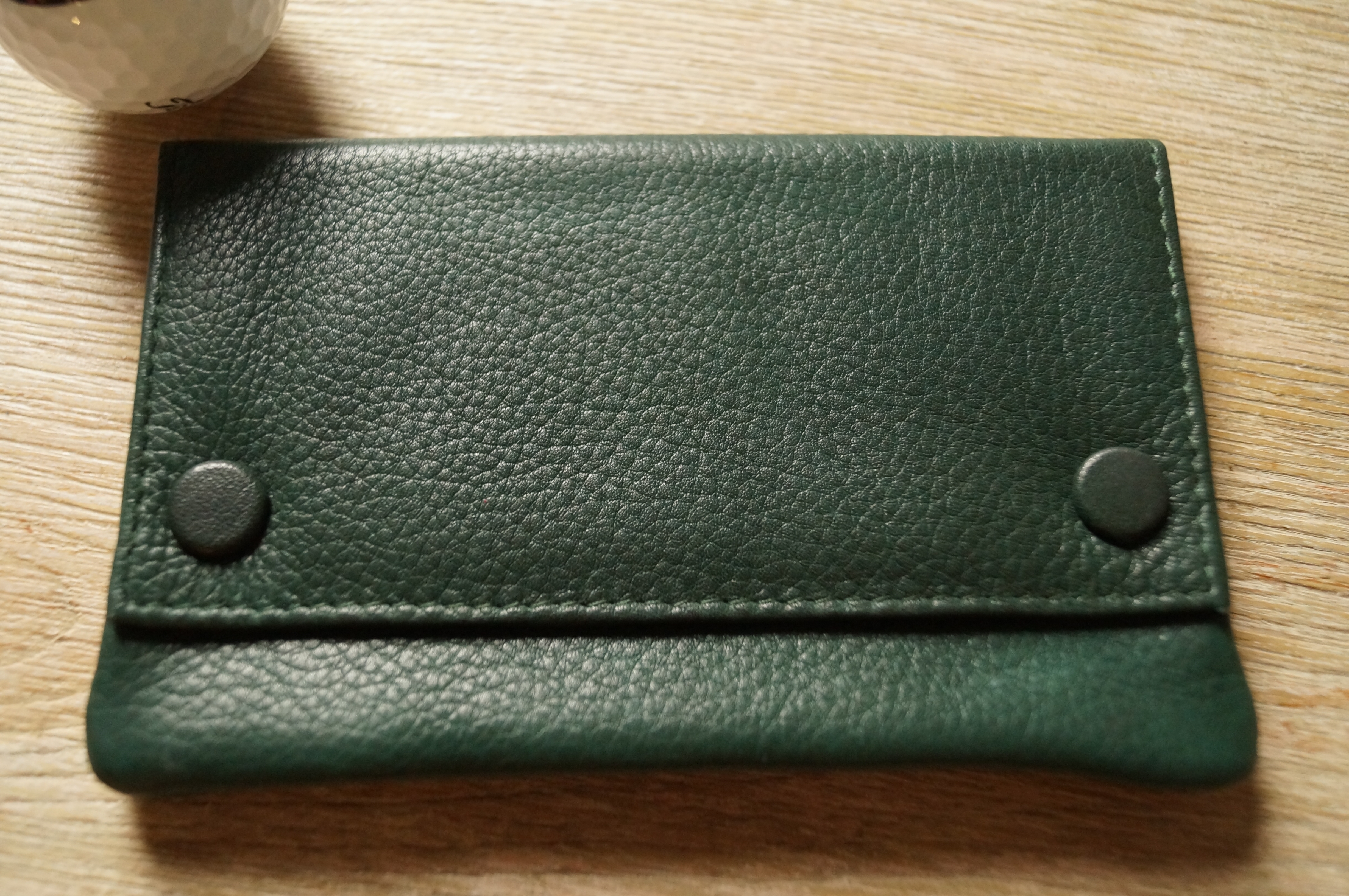 Sonderposten: Tabaktasche Leder - Grün