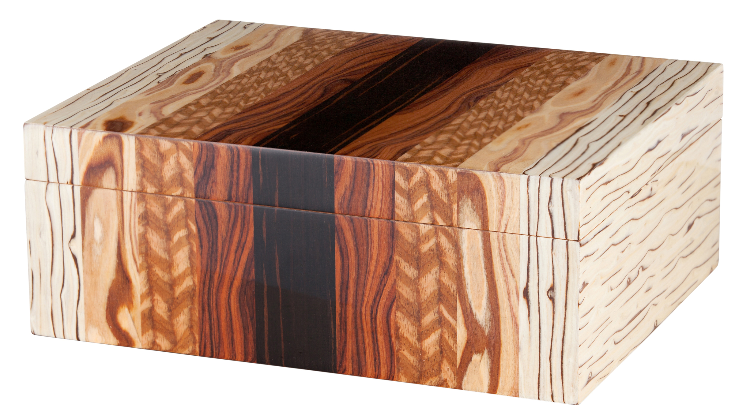 GERMANUS Premium Humidor Truhe Intarsien 31