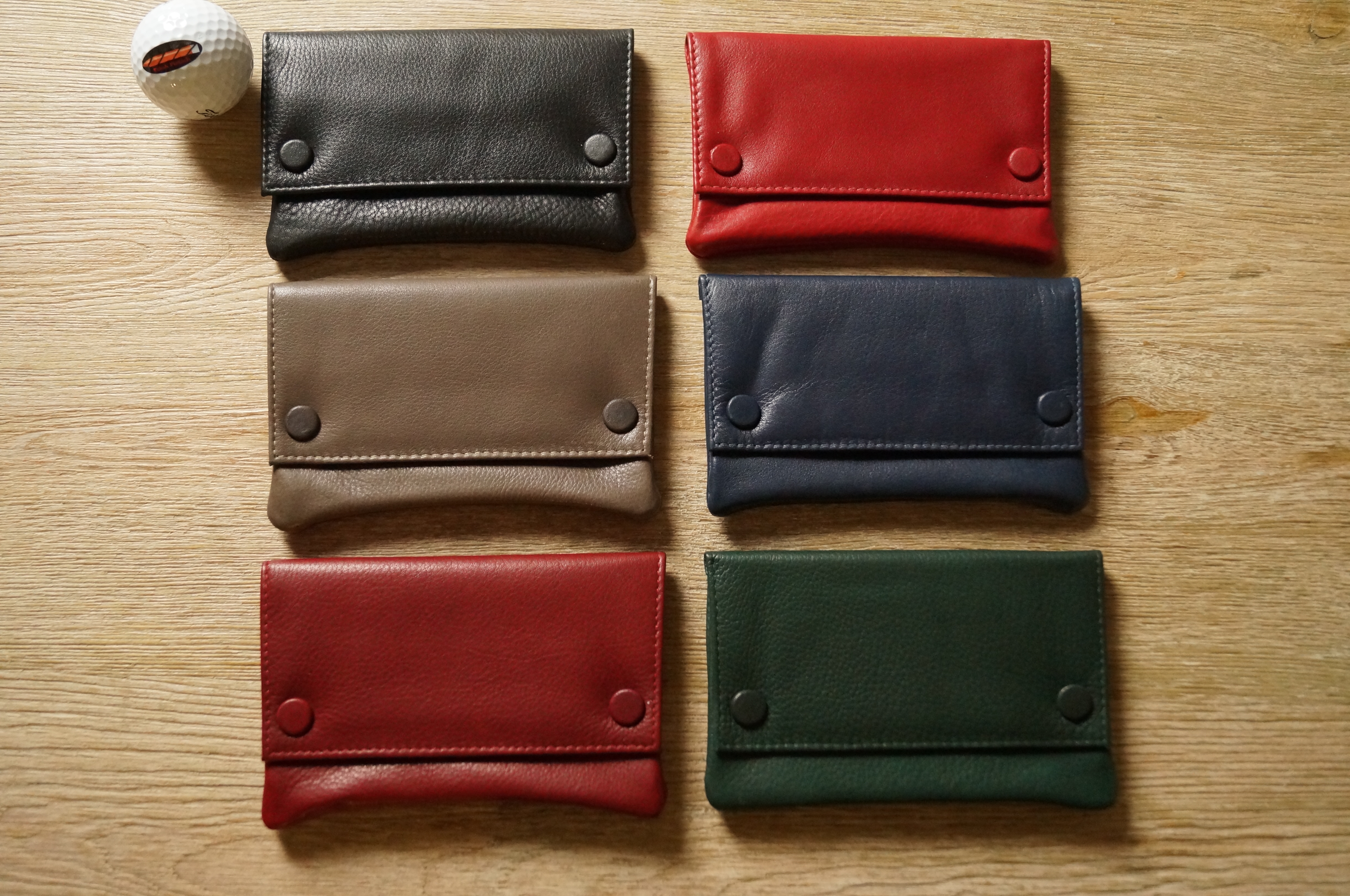 Sonderposten: Tabaktasche Leder - Blau