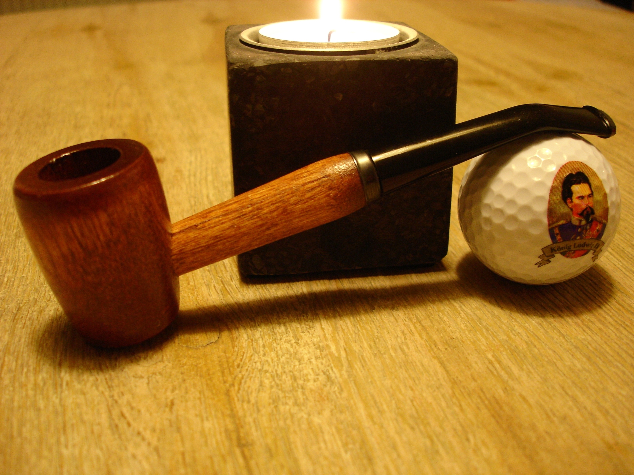 Original Missouri Qualitäts Corncob Holz Pfeife - Shape: Classic, Bent