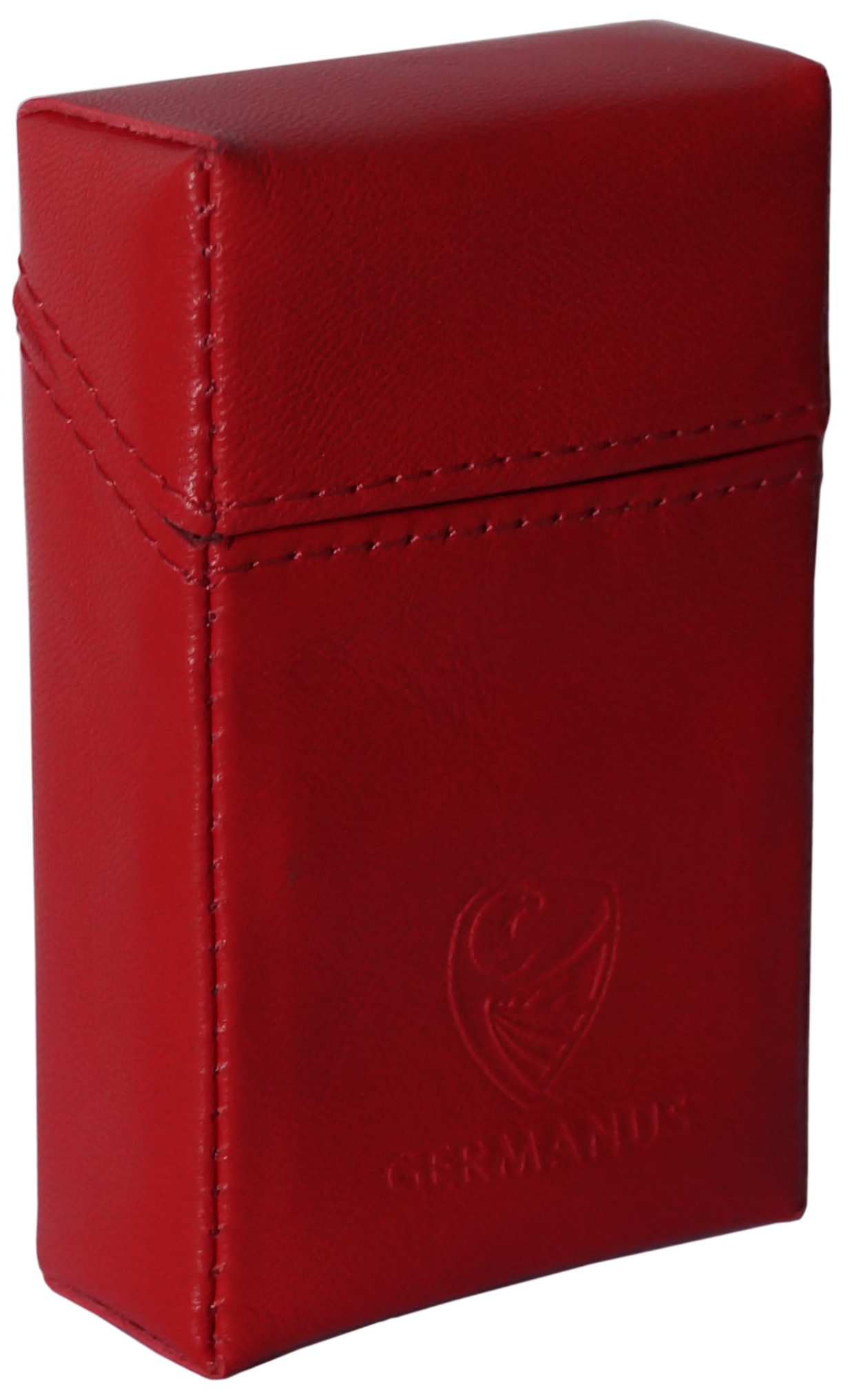 GERMANUS Packungsetui für Zigaretten - Leder - Made in EU - Robus