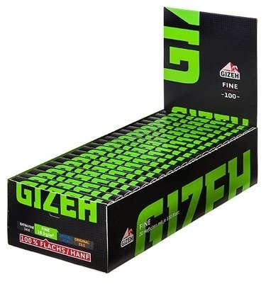 Gizeh Black Fine Magnet Zigarettenpapier, 20 x 100 Blättchen
