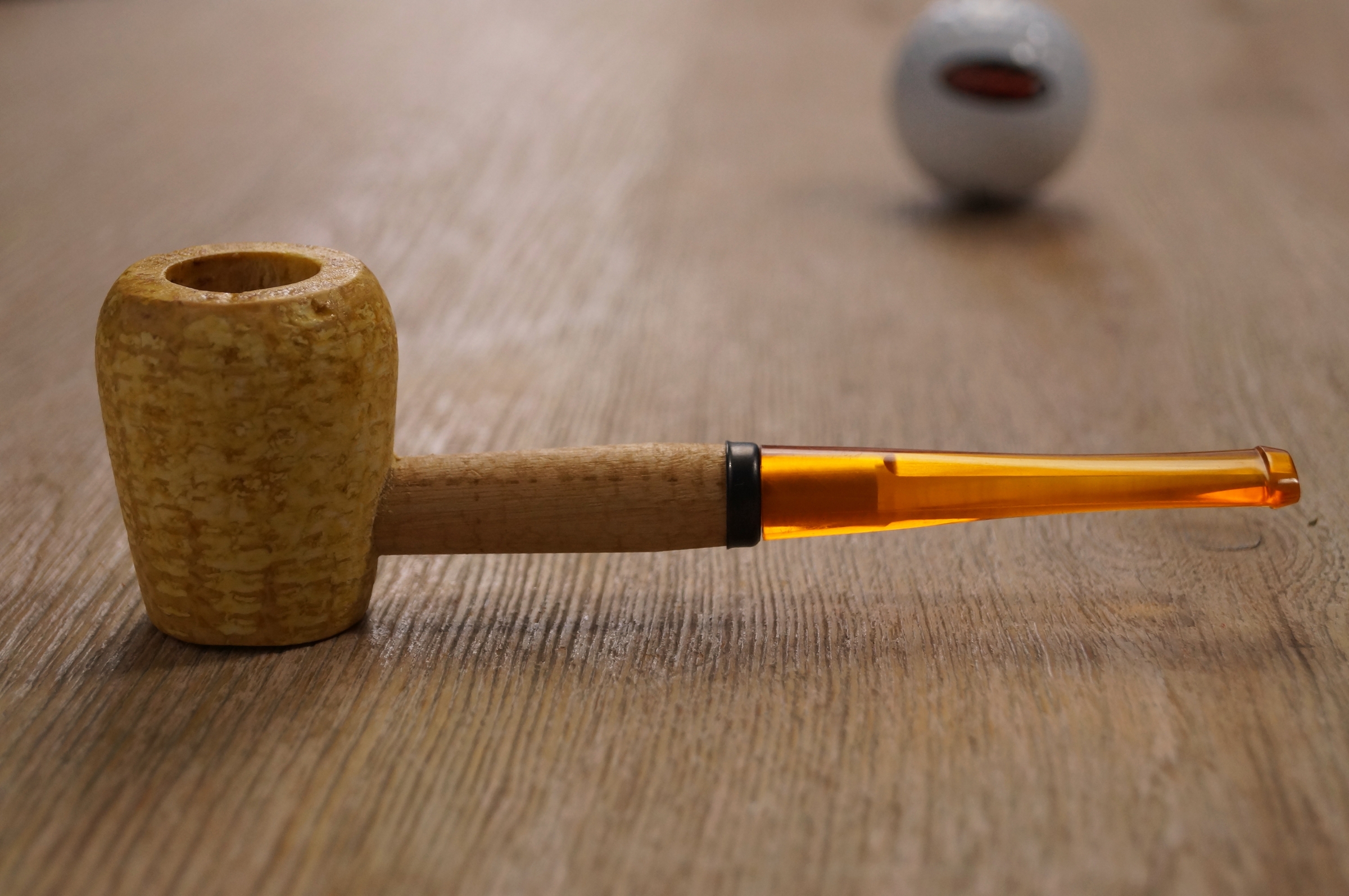 Original Missouri Qualitäts Corncob Pfeife - Shape: Classic, Billiard
