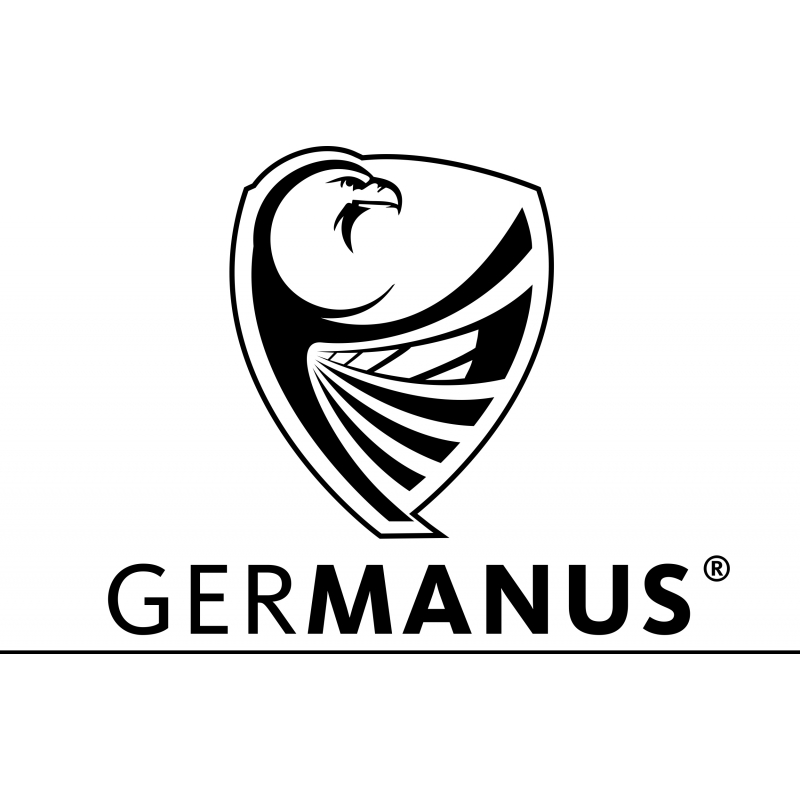 weiß mit GERMANUS Logo