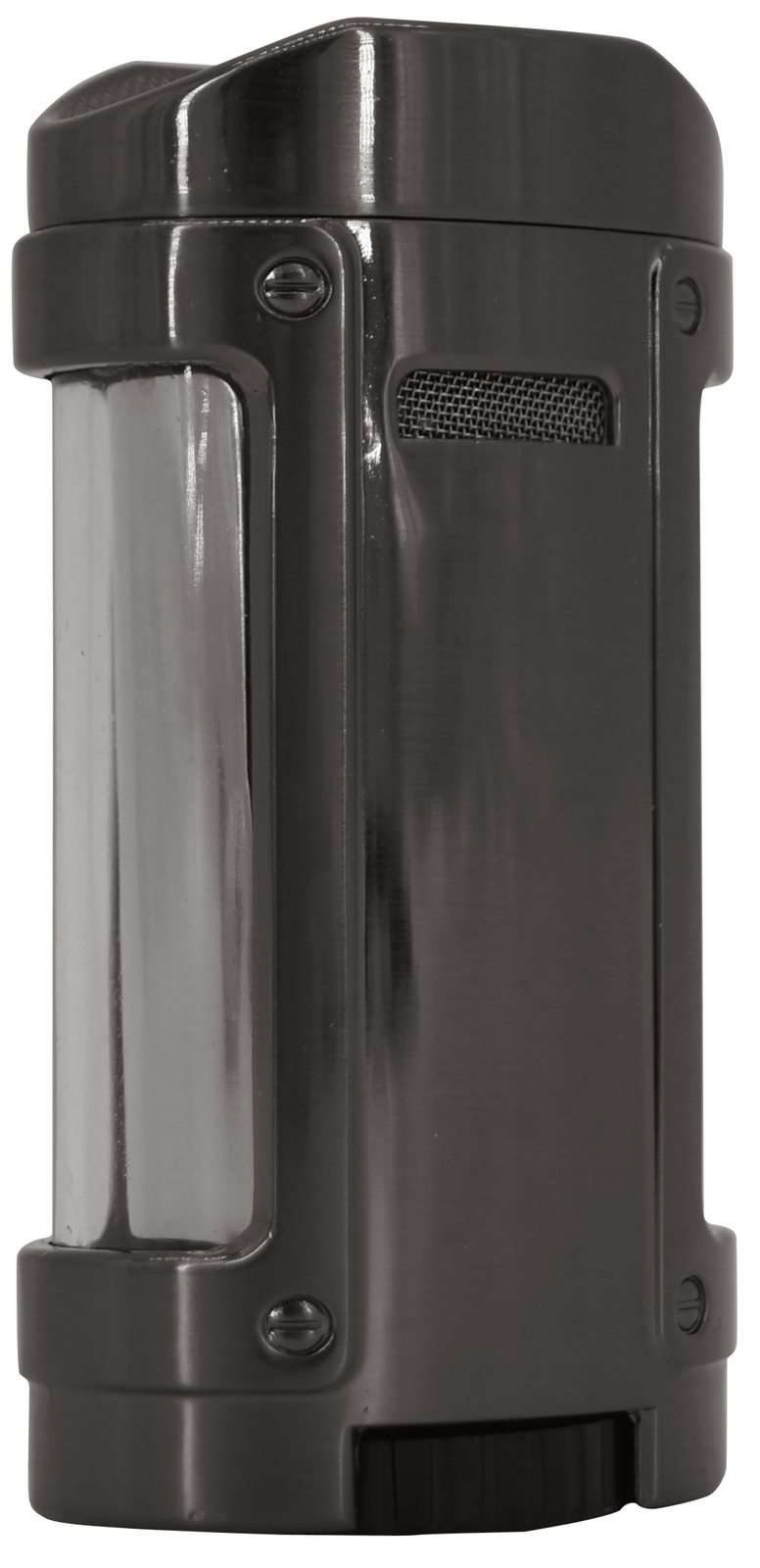 GERMANUS Jetflame Feuerzeug "Kaventsmann" für Zigarre in Silber