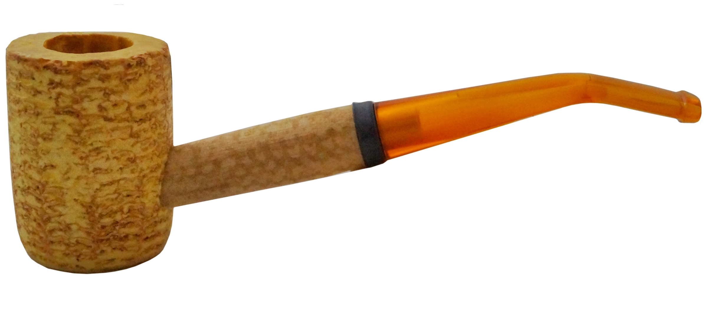 Qualitäts USA Corncob Pfeife - Shape: Classic, Bent