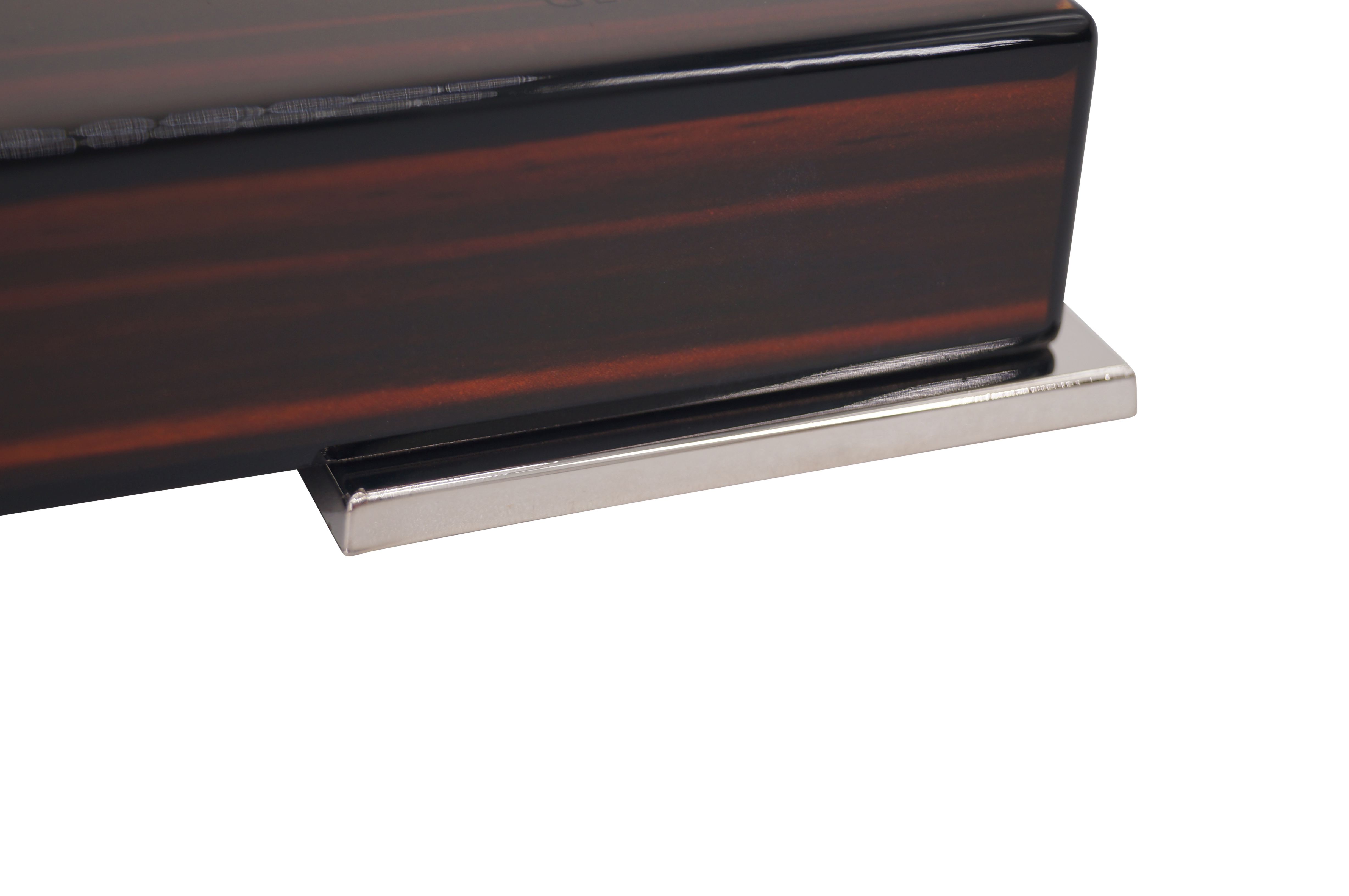 GERMANUS Cigar Ashtray with 2 Cigar Holders from Wood