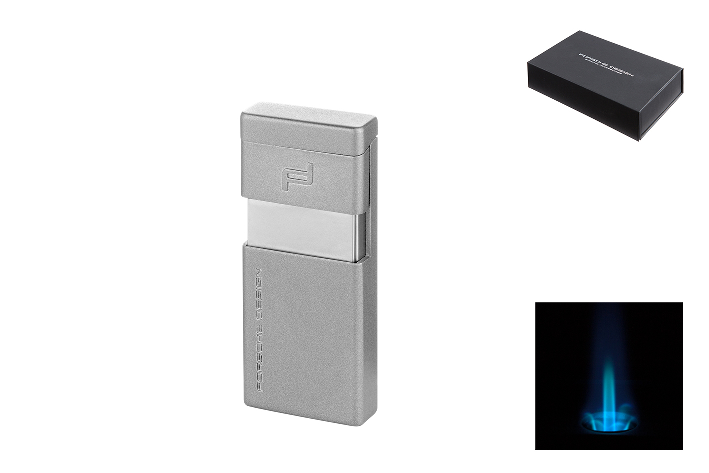 Porsche Design Jetflame Feuerzeug P3642 für Zigarren oder Zigaretten