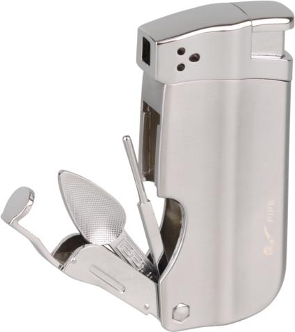 GERMANUS Pfeifenfeuerzeug mit Pfeifenbesteck