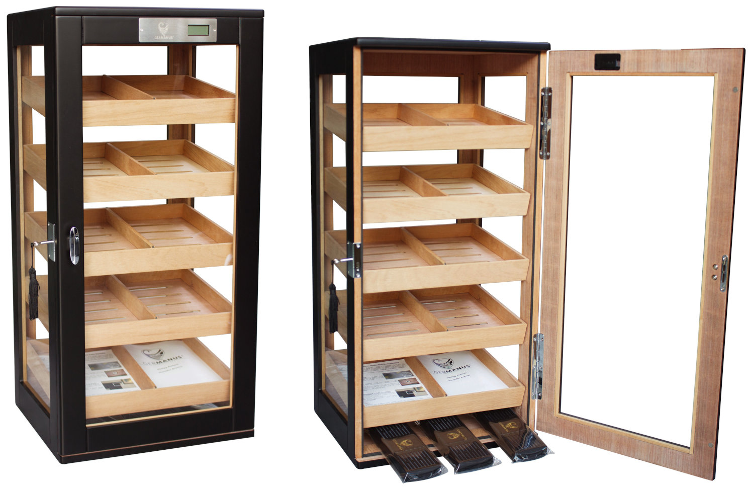 GERMANUS "Vemis" Cigar Humidor Cabinet for ca 400 cigars GERMANUS "Vemis" Cigar Humidor Cabinet for ca 400 cigars