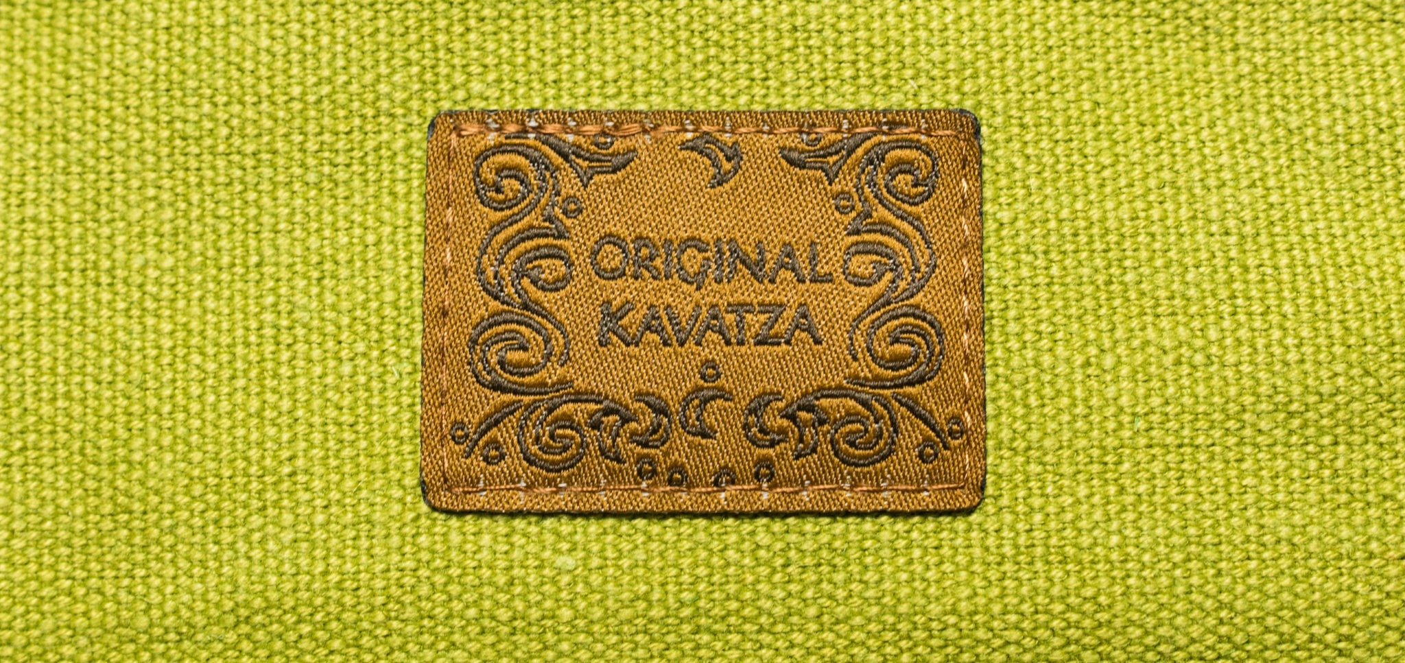 Kavatza Tabaktasche Pouch Lime Green, Lederfrei