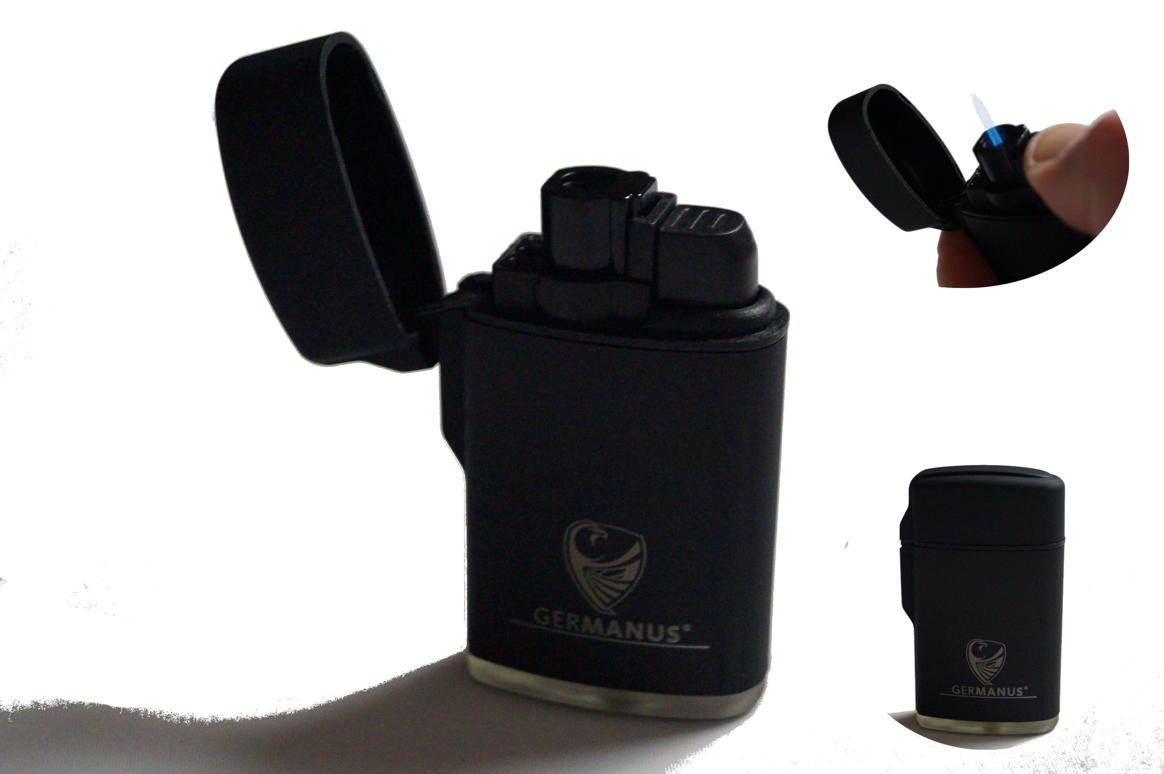 GERMANUS Reliable Jetflame Lighter for Cigar and Pipe - FZ1 GERMANUS Reliable Jetflame Lighter for Cigar and Pipe - FZ1