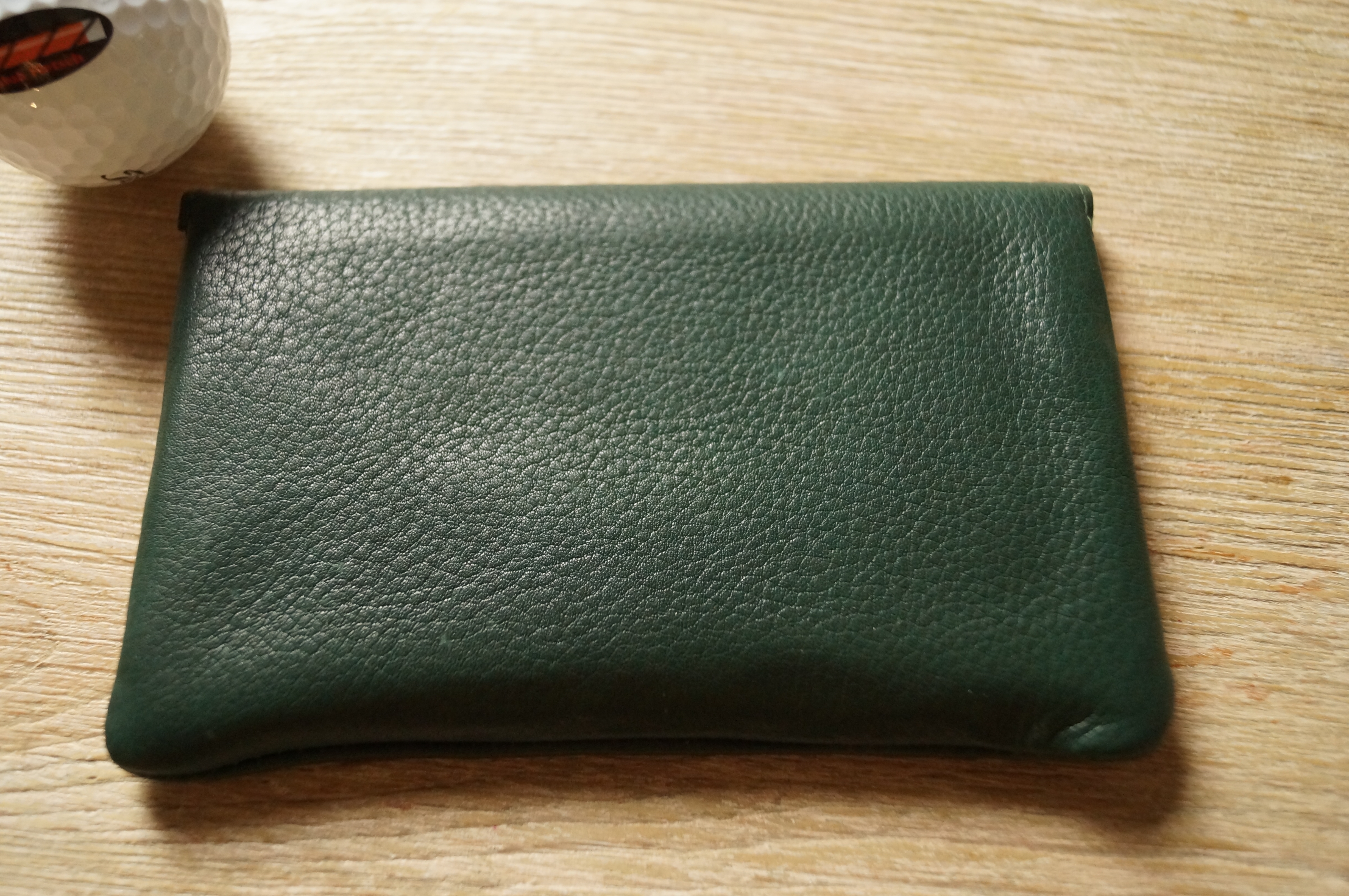 Sonderposten: Tabaktasche Leder - Grün