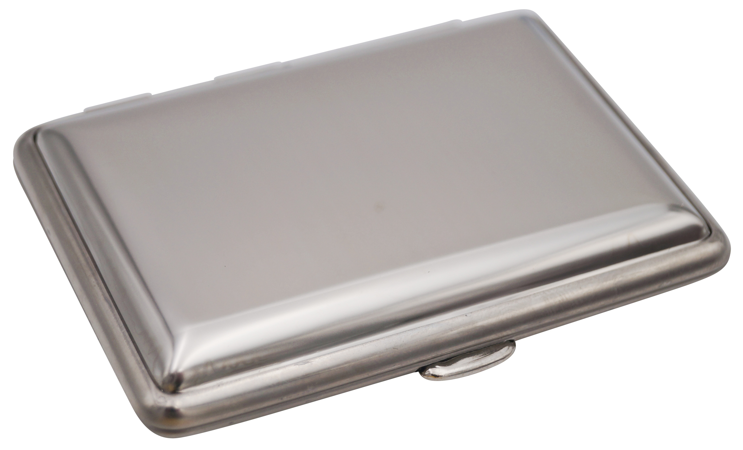 GERMANUS Visitenkartenetui - Deutsche Handarbeit, Made in Germany, Silber I