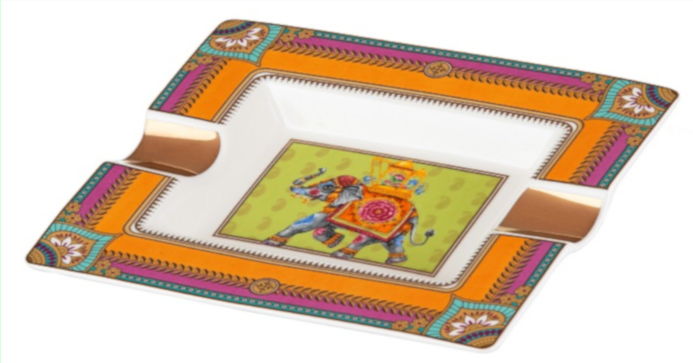 GERMANUS Porcelain Cigar Ashtray from Genuine Porcelain - Elephant