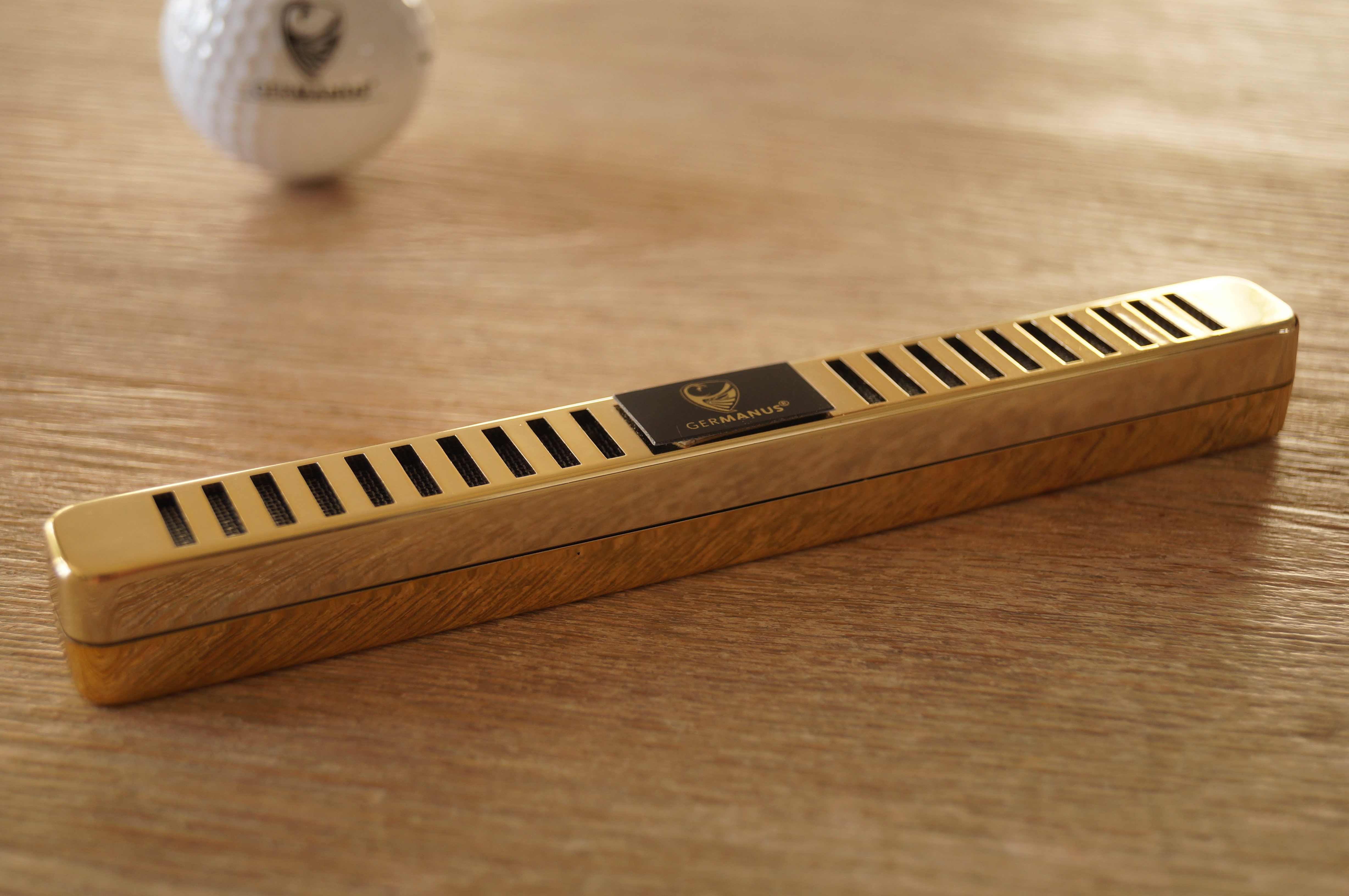 GERMANUS Humidor Zigarren Befeuchter - Kristalle, länglich - Premium Design