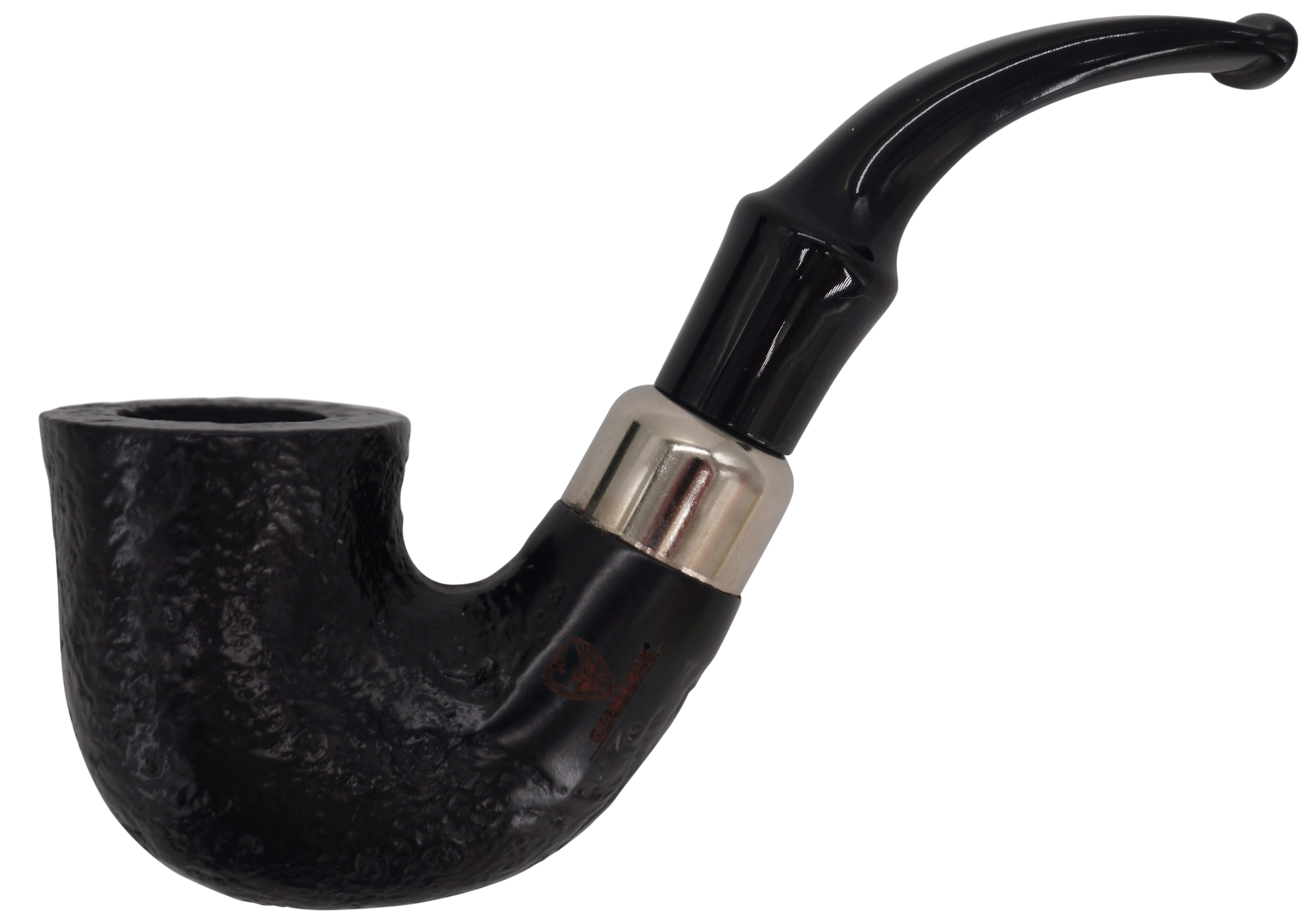 GERMANUS Pfeife Premium, Dublin 3005 Bent Sand Schwarz